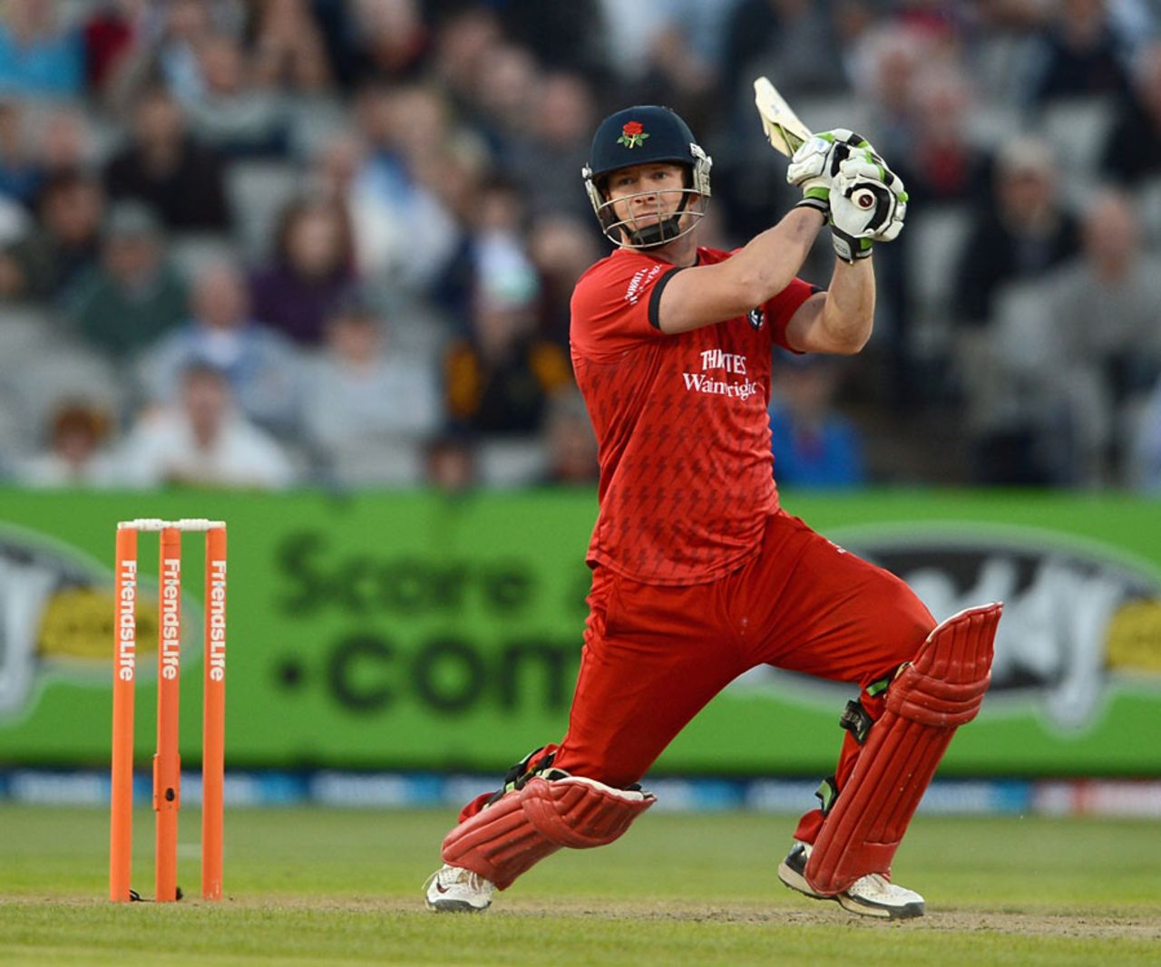 Steven Croft's unbeaten 65 guided Lancashire to a comfortable win, Lancashire v Durham, FLt20, North Group, Old Trafford, June 25, 2012