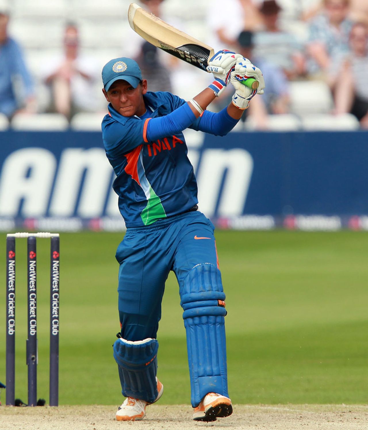 Harmanpreet Kaur top scored with 34, England Women v India Women, 2nd Twenty20, Chelmsford, June 28, 2012