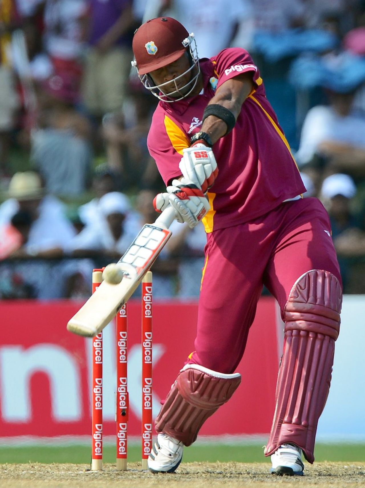 Kieron Pollard clobbered 63 off 29 balls, West Indies v New Zealand, 1st Twenty20, Florida, June 30, 2012