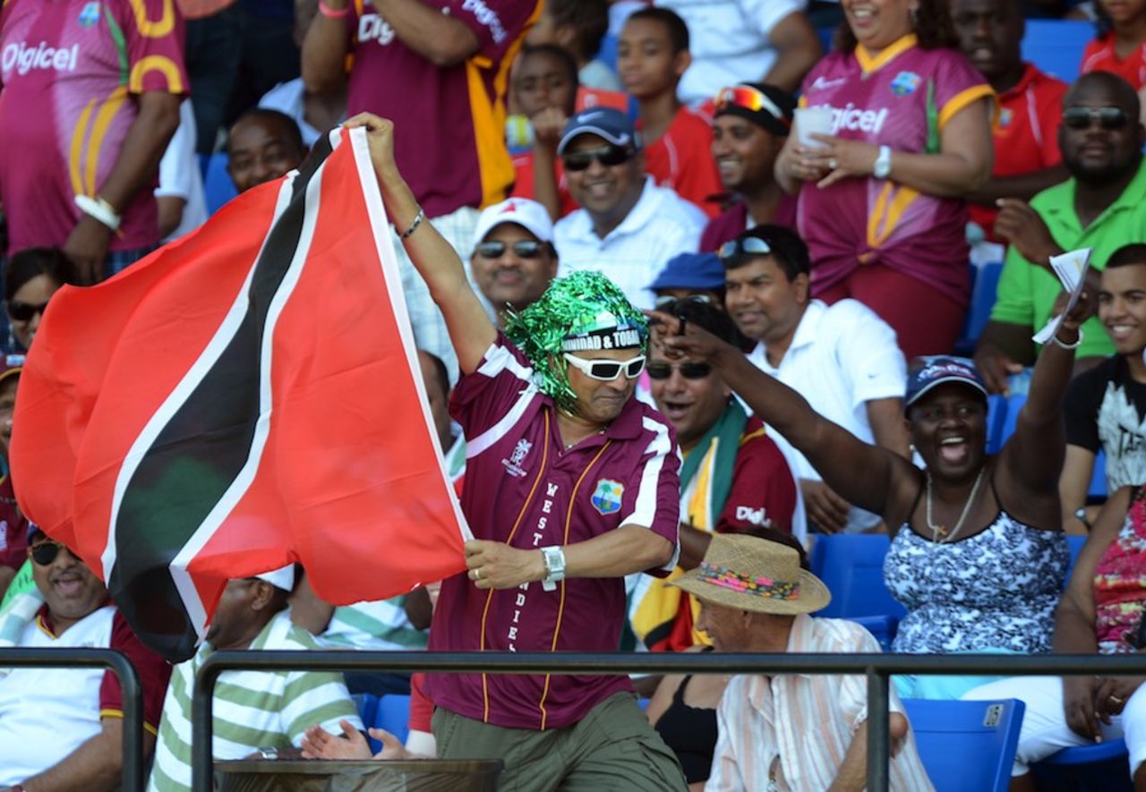 West Indies had plenty of support, West Indies v New Zealand, 1st Twenty20, Florida, June 30, 2012