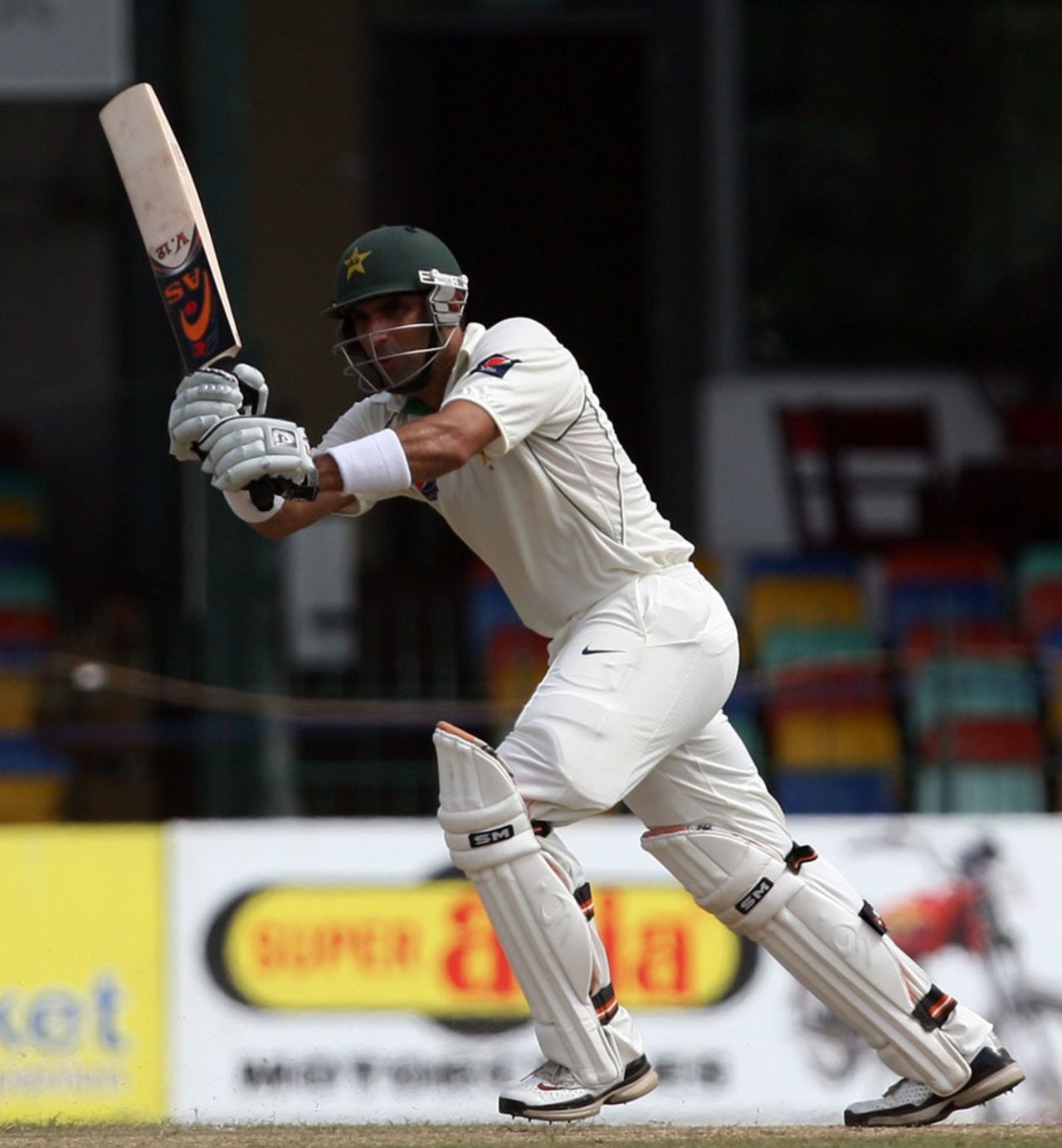 Misbah-ul-Haq boosted Pakistan's total, Sri Lanka v Pakistan, 2nd Test, SSC, Colombo, 3rd day, July 2, 2012