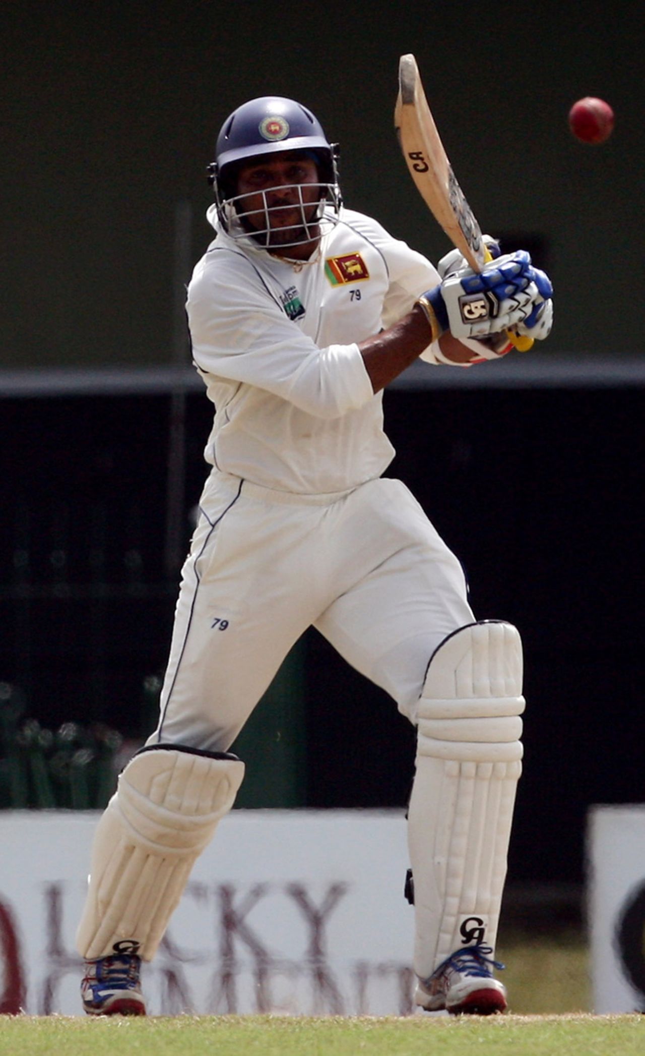 Tillakaratne Dilshan added 65 with Kumar Sangakkara in the first session, Sri Lanka v Pakistan, 2nd Test, SSC, Colombo, 4th day, July 3, 2012
