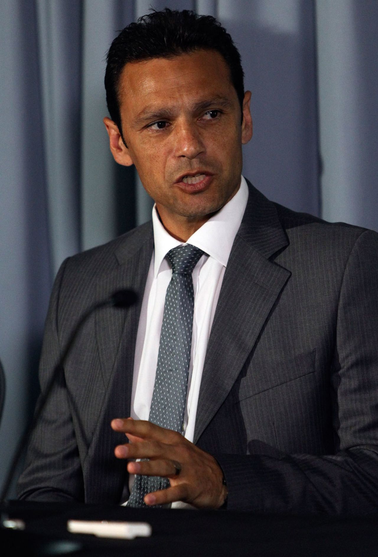 Mark Ramprakash announces his retirement from cricket, The Oval, July 5, 2012