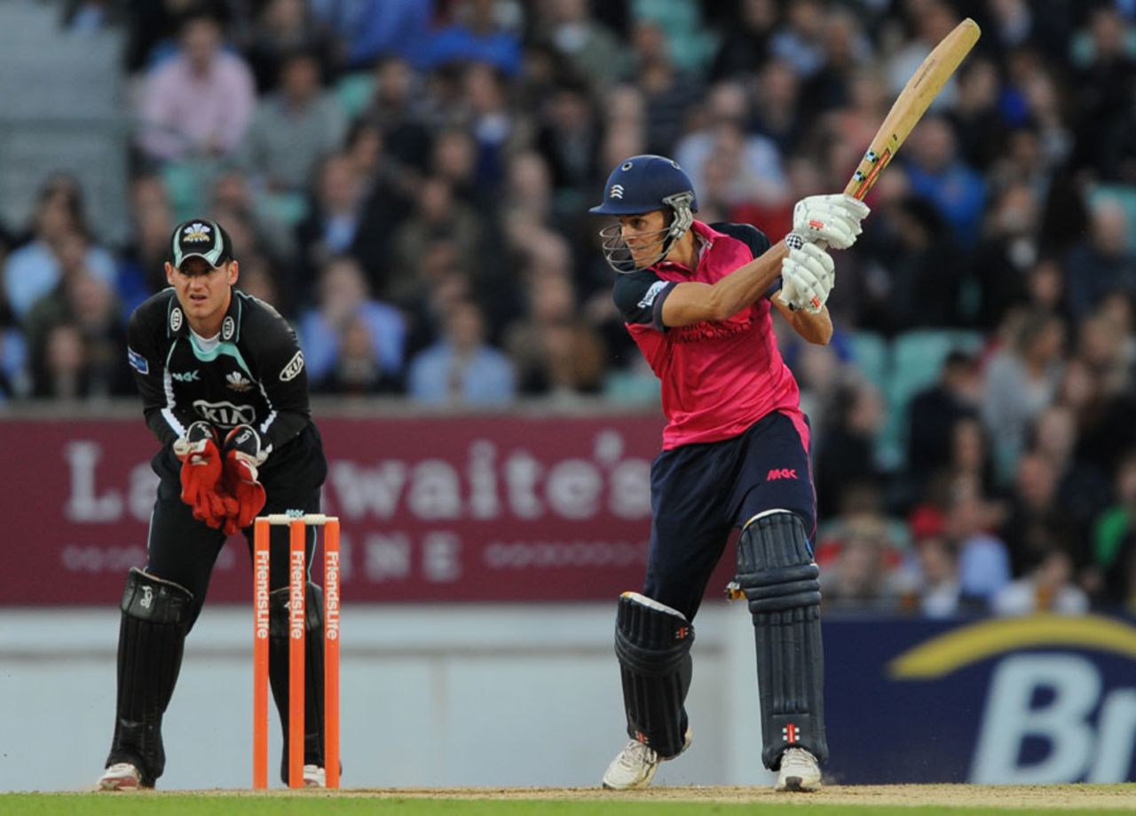 Neil Dexter led the way with 41 opening the batting, Surrey v Middlesex, FLt20 South Group, The Oval, July 6, 2012