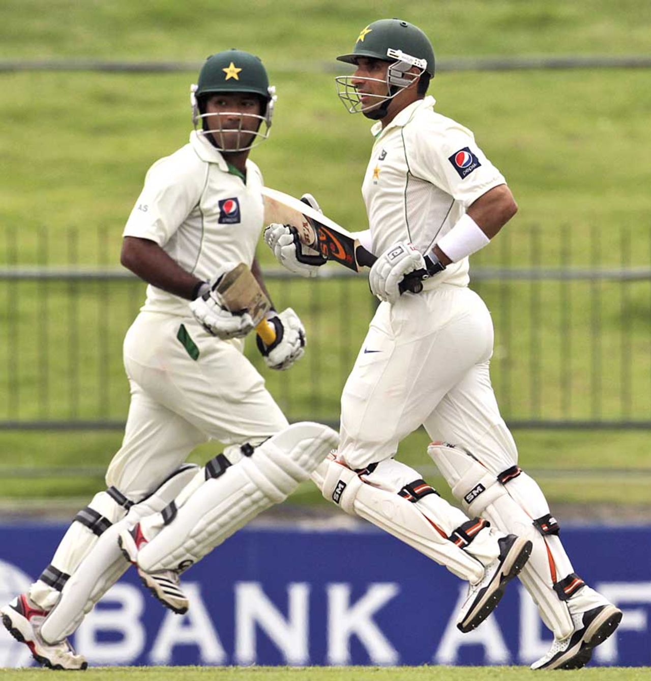 Asad Shafiq and Misbah-ul-Haq added 85 for the fifth wicket, Sri Lanka v Pakistan, 3rd Test, Pallekele, 1st day, July 8, 2012