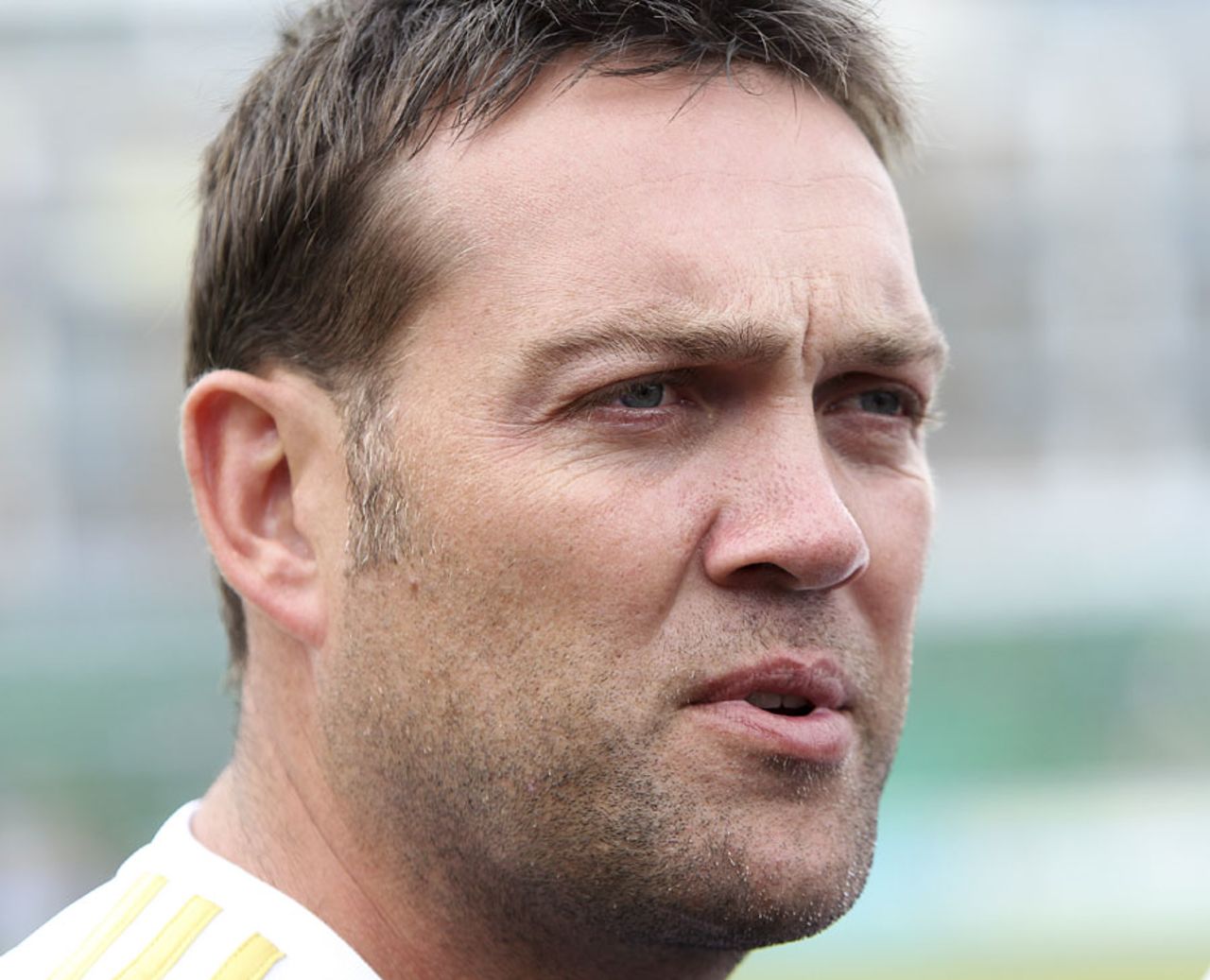 Jacques Kallis spent time at the hospital with Boucher, Somerset v South Africans, Tour match, Taunton, 2nd day, July 10, 2012