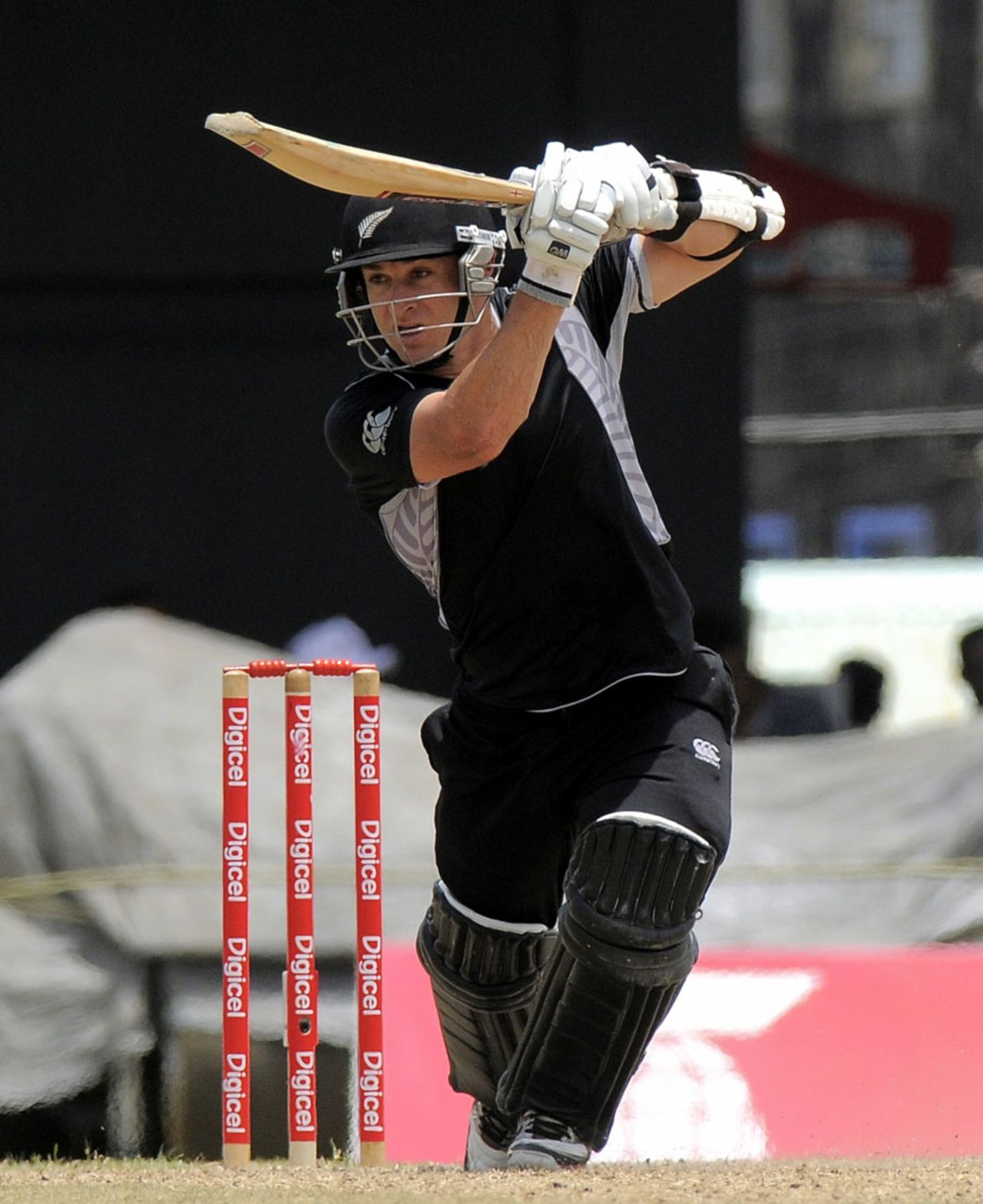 Nathan McCullum made a crucial half-century, West Indies v New Zealand, 3rd ODI, Basseterre, July 11, 2012