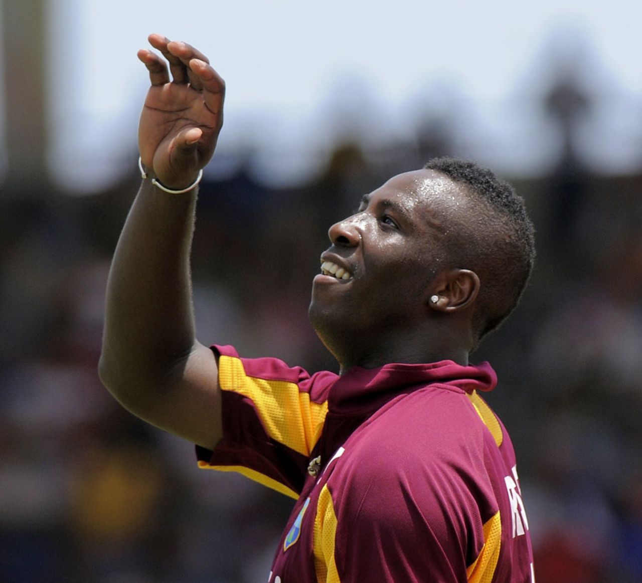 Andre Russell picked up 4 for 57, West Indies v New Zealand, 3rd ODI, Basseterre, July 11, 2012