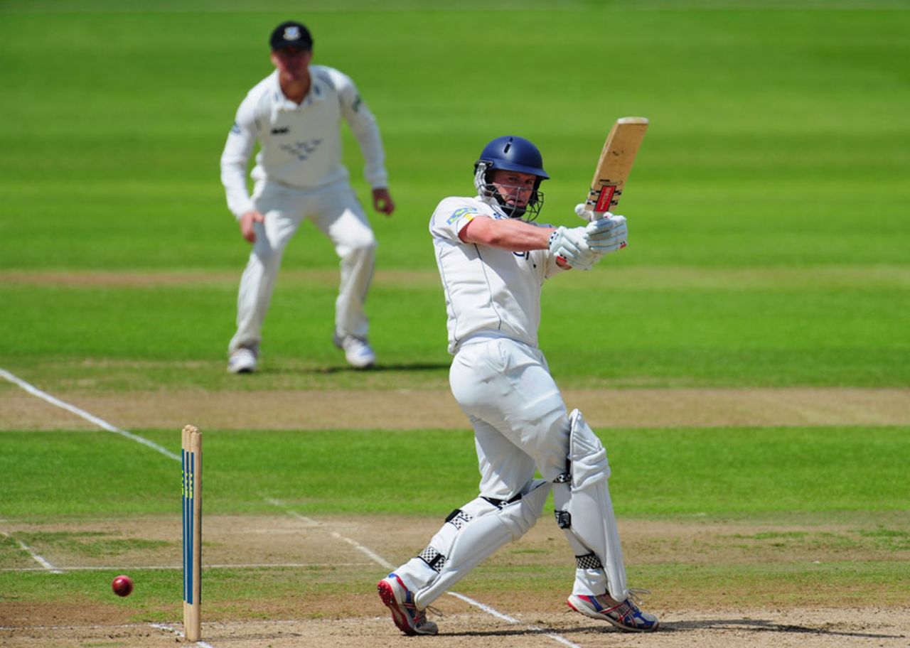 Will Porterfield made 43, Warwickshire v Sussex, County Championship Division One, Edgbaston, 1st day, July, 12, 2012
