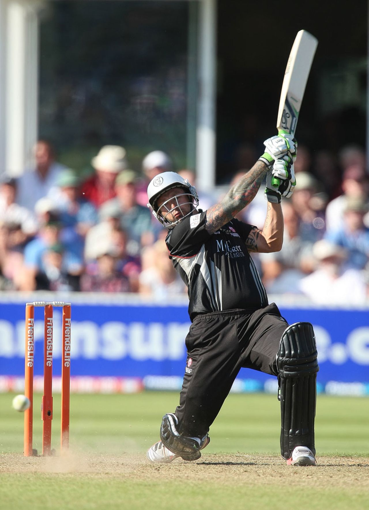Peter Trego came out late in the innings, Somerset v Essex, Friends Life T20, Taunton, July, 24, 2012