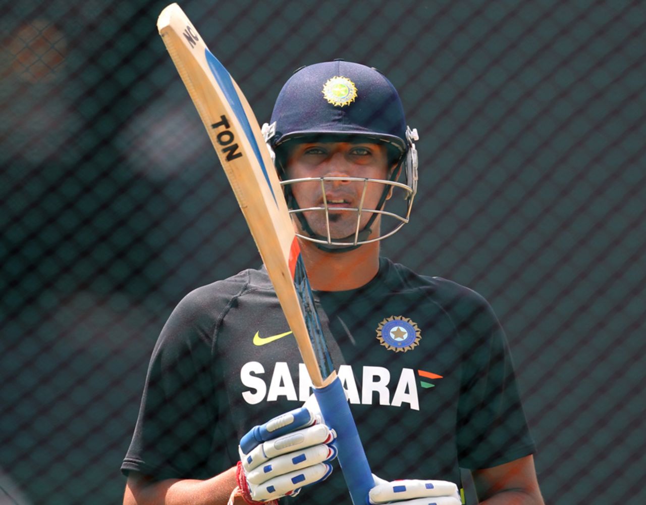 Rahul Sharma at a training session ahead of the fourth ODI against Sri Lanka, Colombo, July 30, 2012