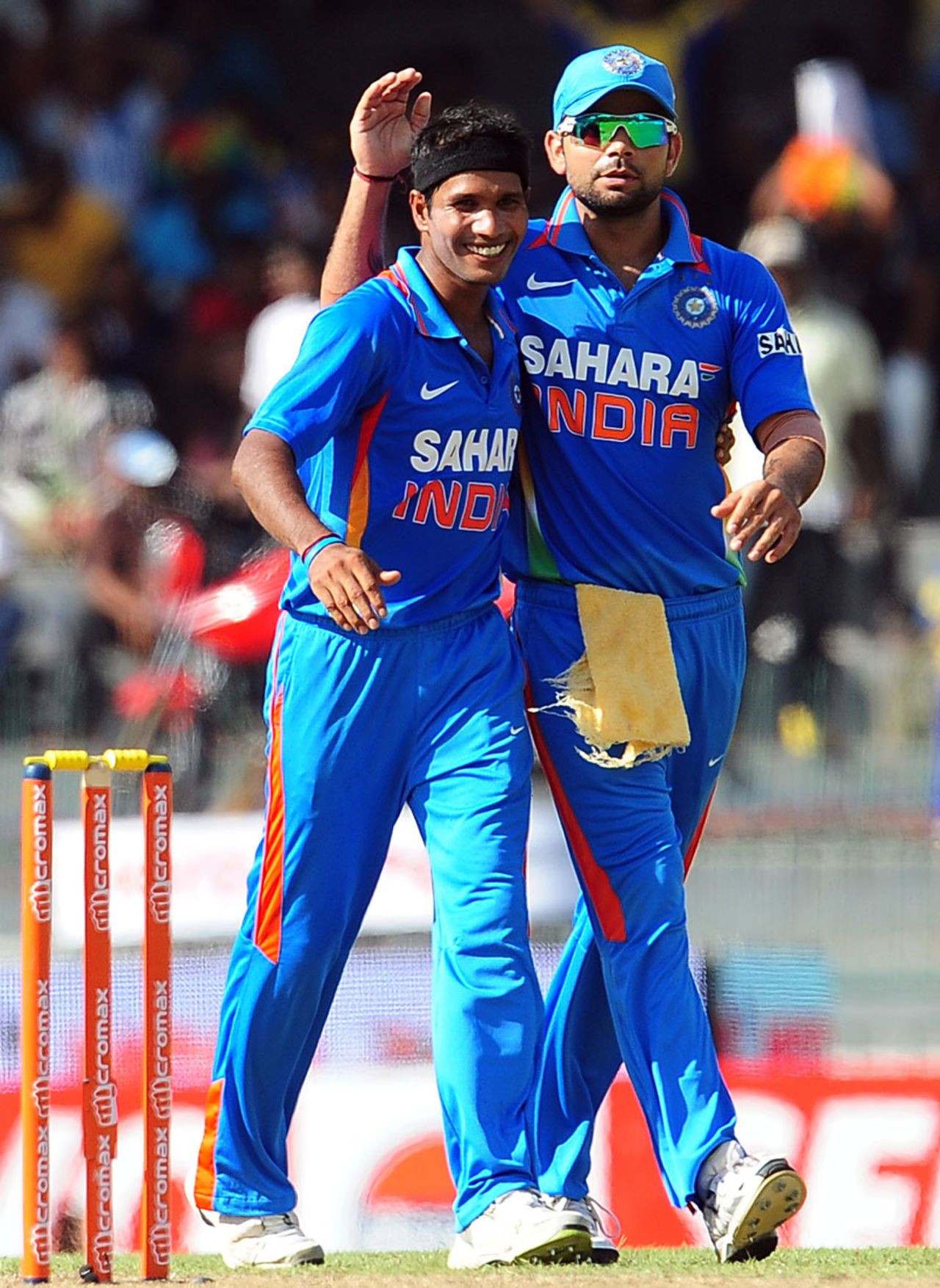 Ashok Dinda had Tillakaratne Dilshan edging behind, Sri Lanka v India, 4th ODI, Colombo, July 31, 2012