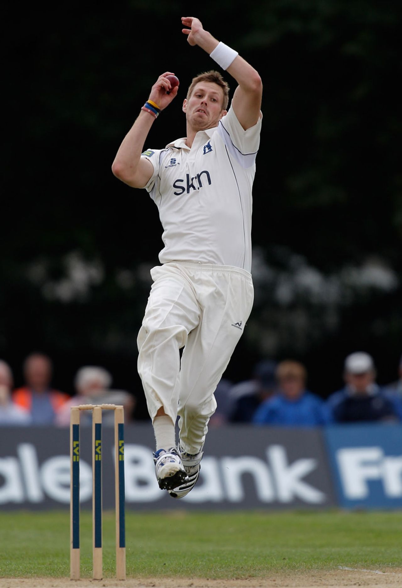 Boyd Rankin did not have a productive day with the ball, County Championship, Division One, Uxbridge, 1st day, August 1, 2012
