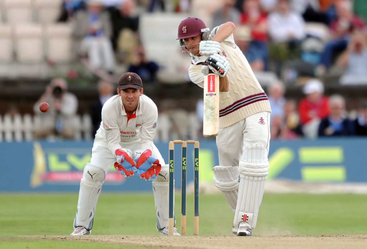 James Hildreth scored 45 in Somerset's first innings, Lancashire v Somerset, County Championship, Division One, Aigburth, 2nd day, August 2, 2012