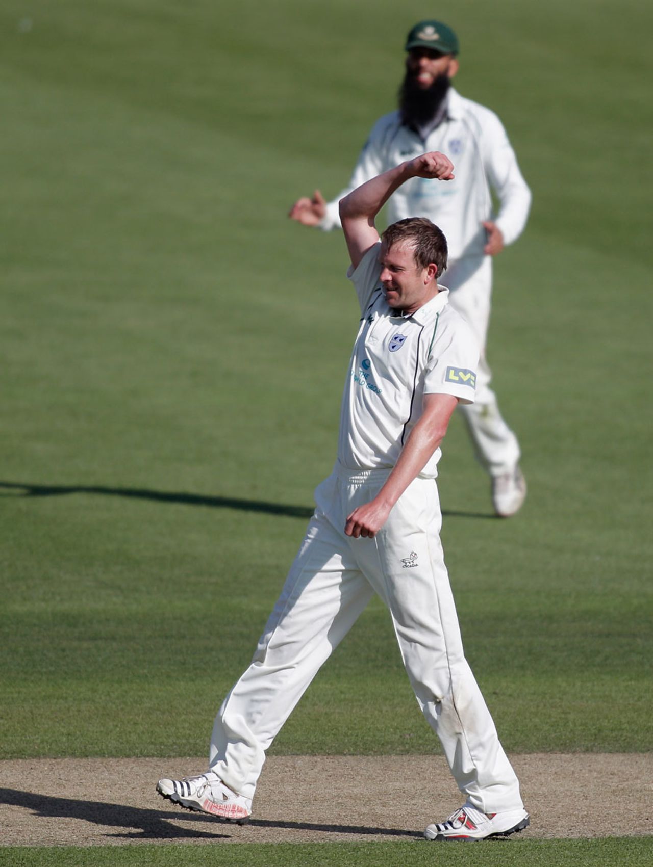 Alan Richardson worked hard for his four wickets, Sussex v Worcestershire, County Championship, Division One, Hove, August 2, 2012