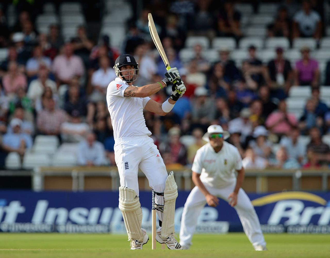 It was a thrilling innings by Kevin Pietersen to lift England, England v South Africa, 2nd Investec Test, Headingley, 3rd day, August 4, 2012