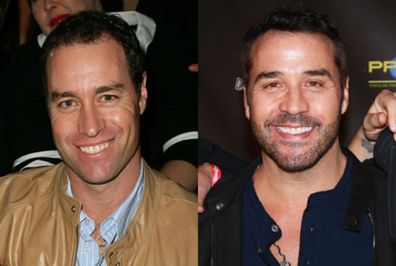 Composite: Michael Bevan and Jeremy Piven