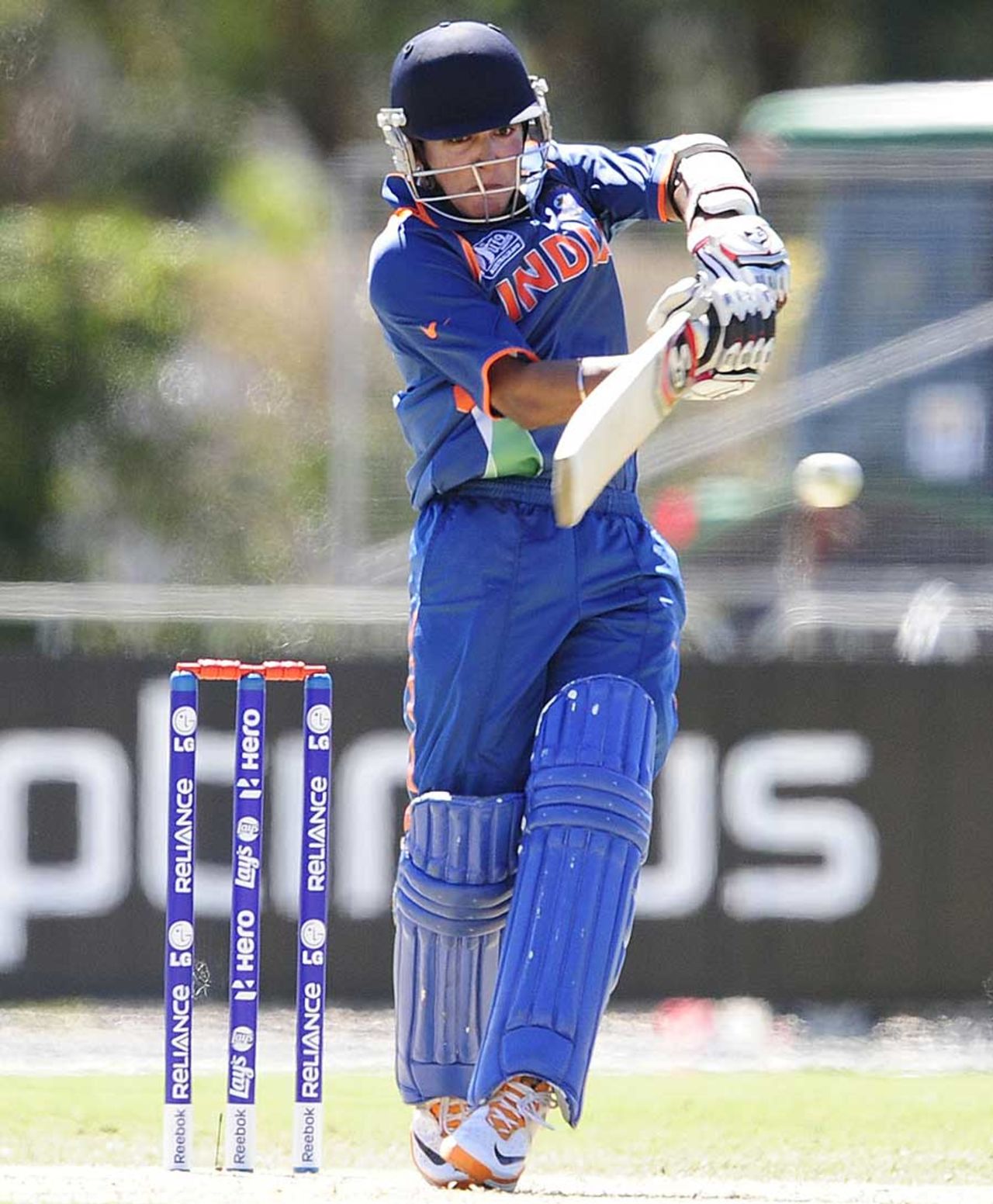 Smit Patel top-scored for India with 51, India v West Indies, Group C, ICC Under-19 World Cup 2012, Townsville, August 12, 2012