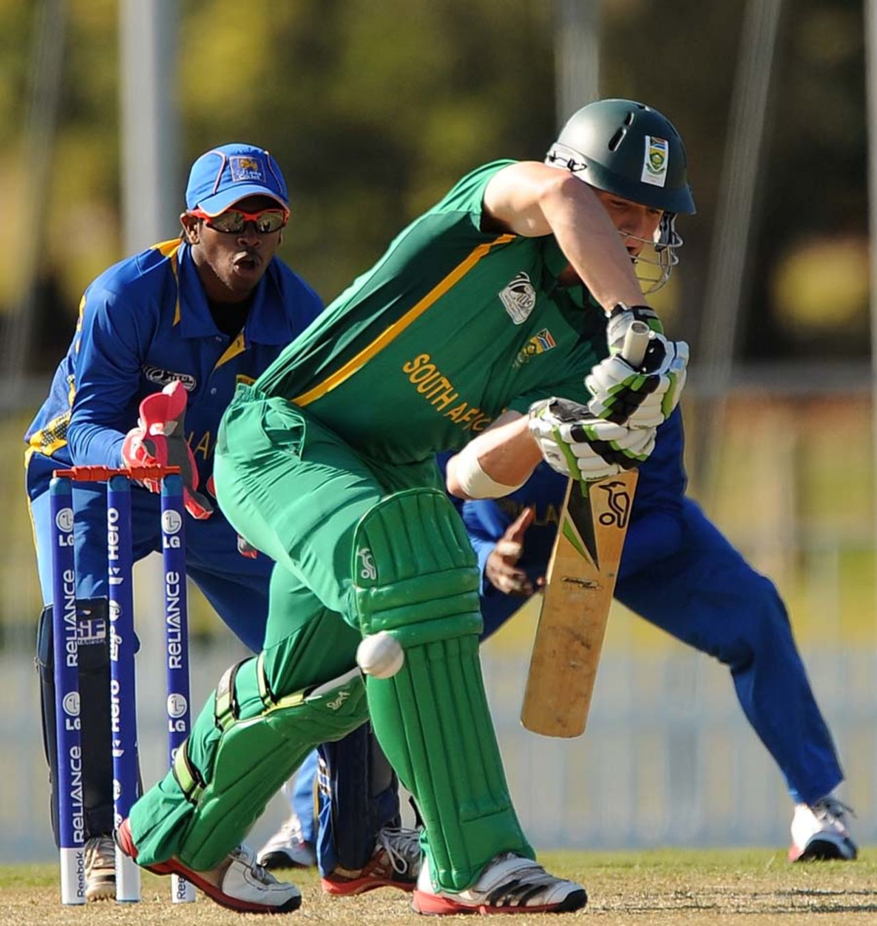 Murray Coetzee stuck till the end to guide his side home, South Africa v Sri Lanka, Group D, ICC Under-19 World Cup, Brisbane, August 15, 2012