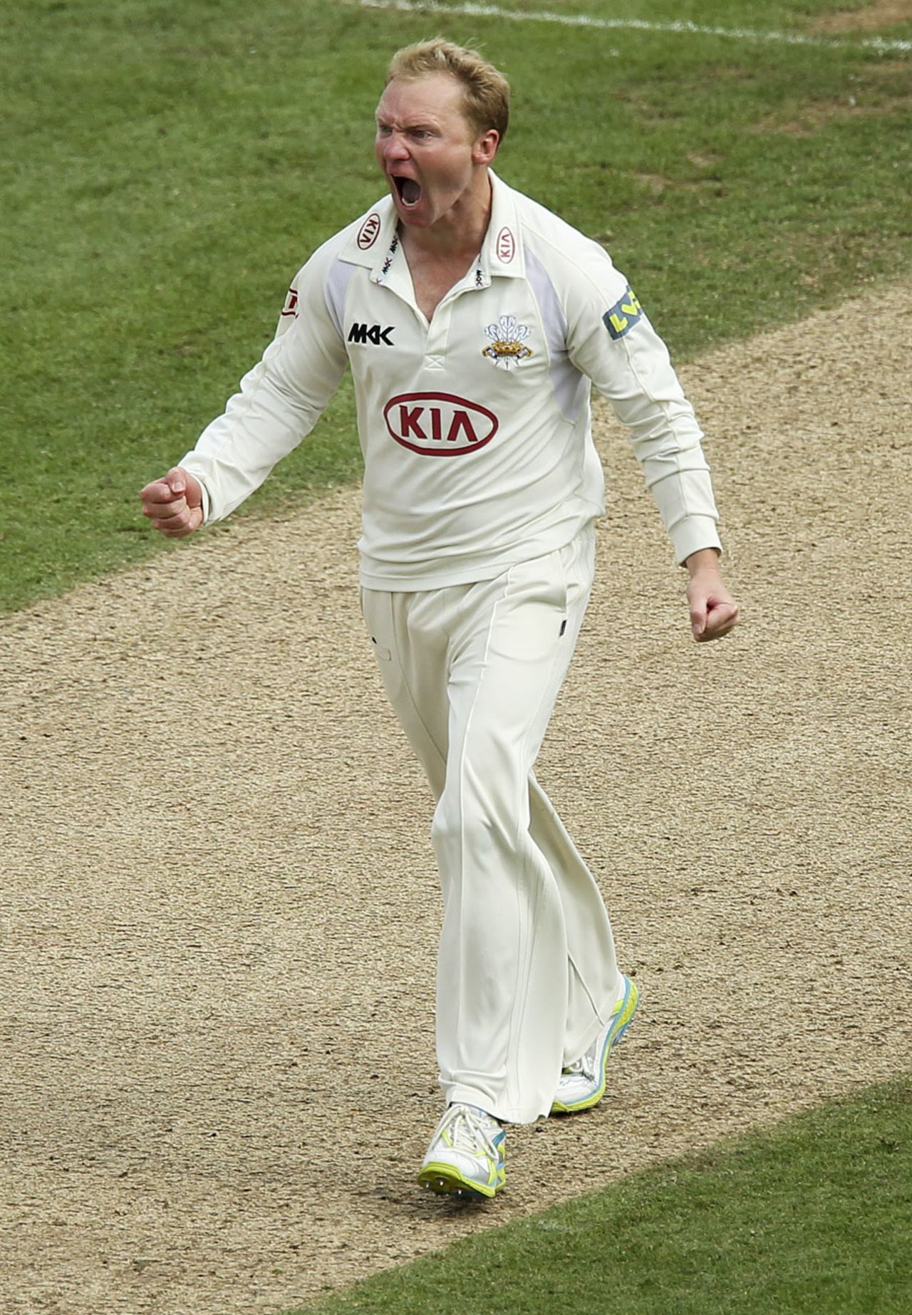 Gareth Batty took 2 for 52, Surrey v Middlesex, County Championship, The Oval, 2nd day, August, 26, 2012