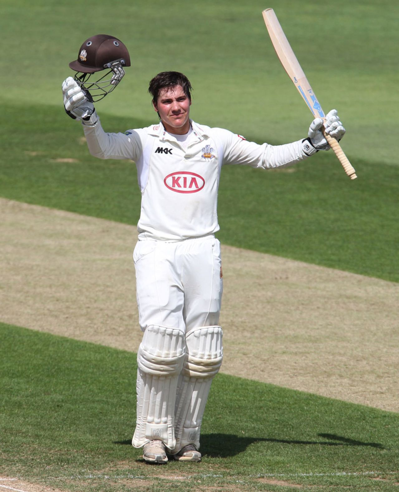 Rory Burns made his first Championship century, Surrey v Middlesex, County Championship, Division One, 3rd day, August 17, 2012