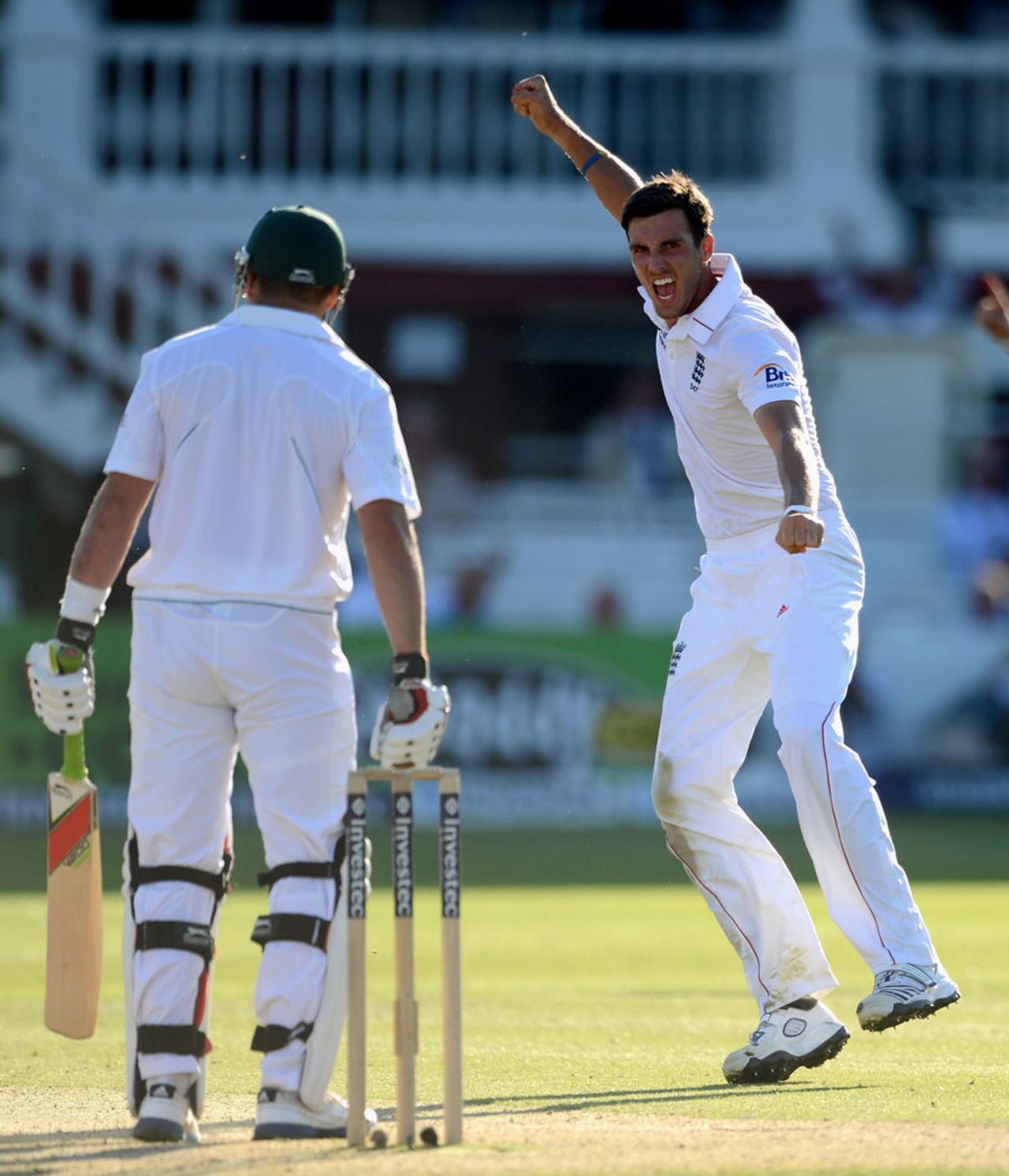 Steven Finn won an lbw appeal against Jacques Kallis, England v South Africa, 3rd Investec Test, Lord's, 3rd day, August 18, 2012