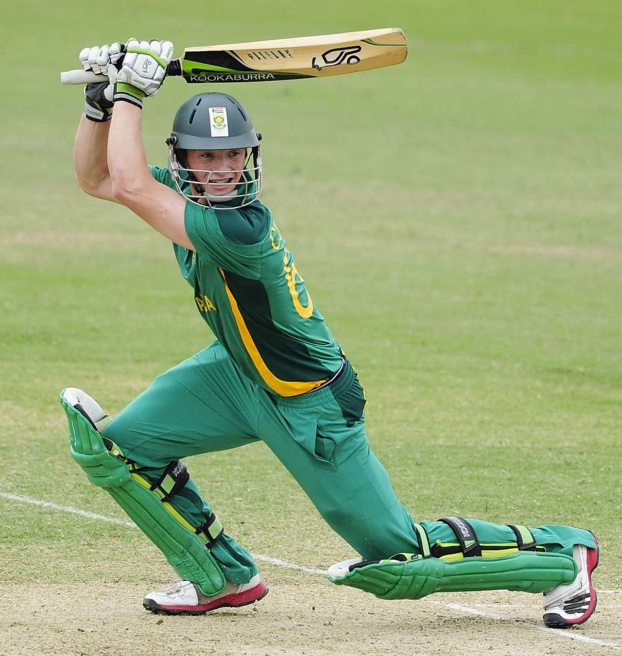 Murray Coetzee was South Africa's top-scorer with 67, England v South Africa, quarter-final, ICC Under-19 World Cup 2012, Townsville, August 19, 2012