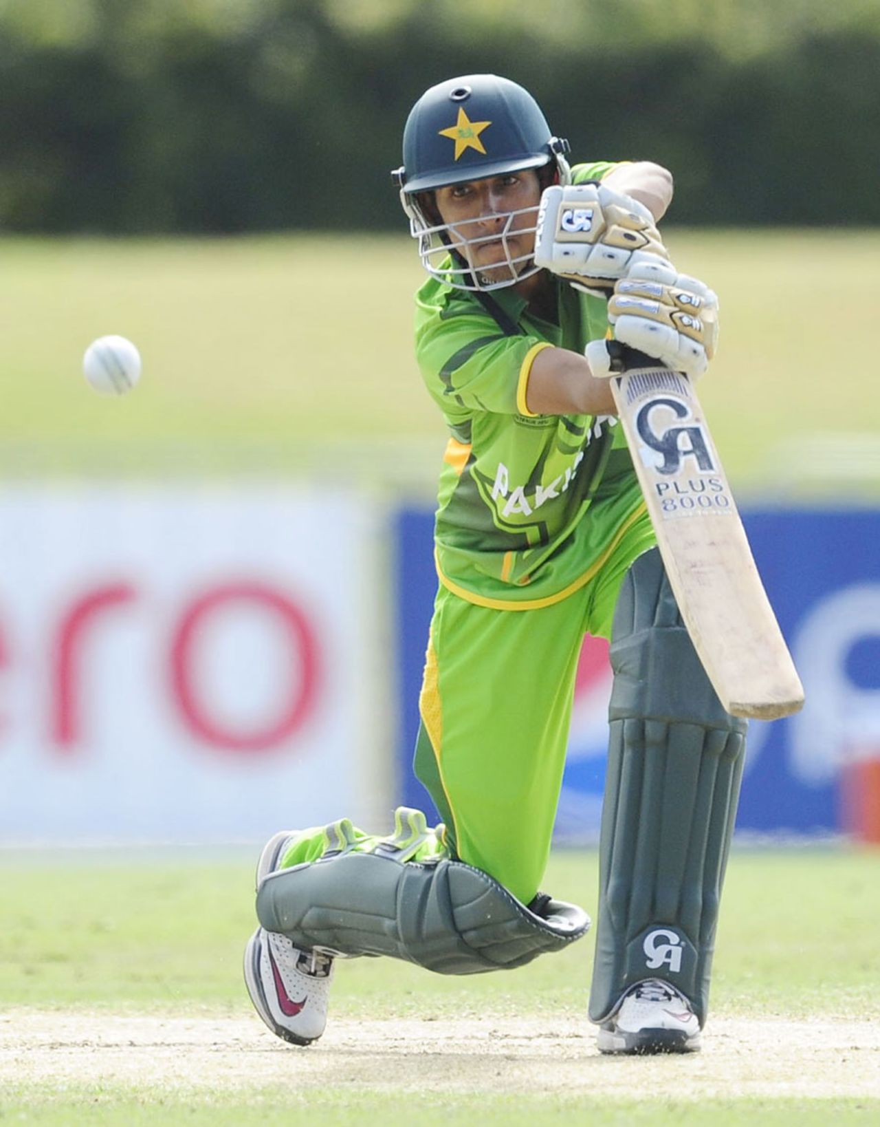 Umar Waheed was one of only three Pakistan batsmen who managed to reach double figures, India v Pakistan, quarter-final, ICC Under-19 World Cup, Townsville, August 20, 2012