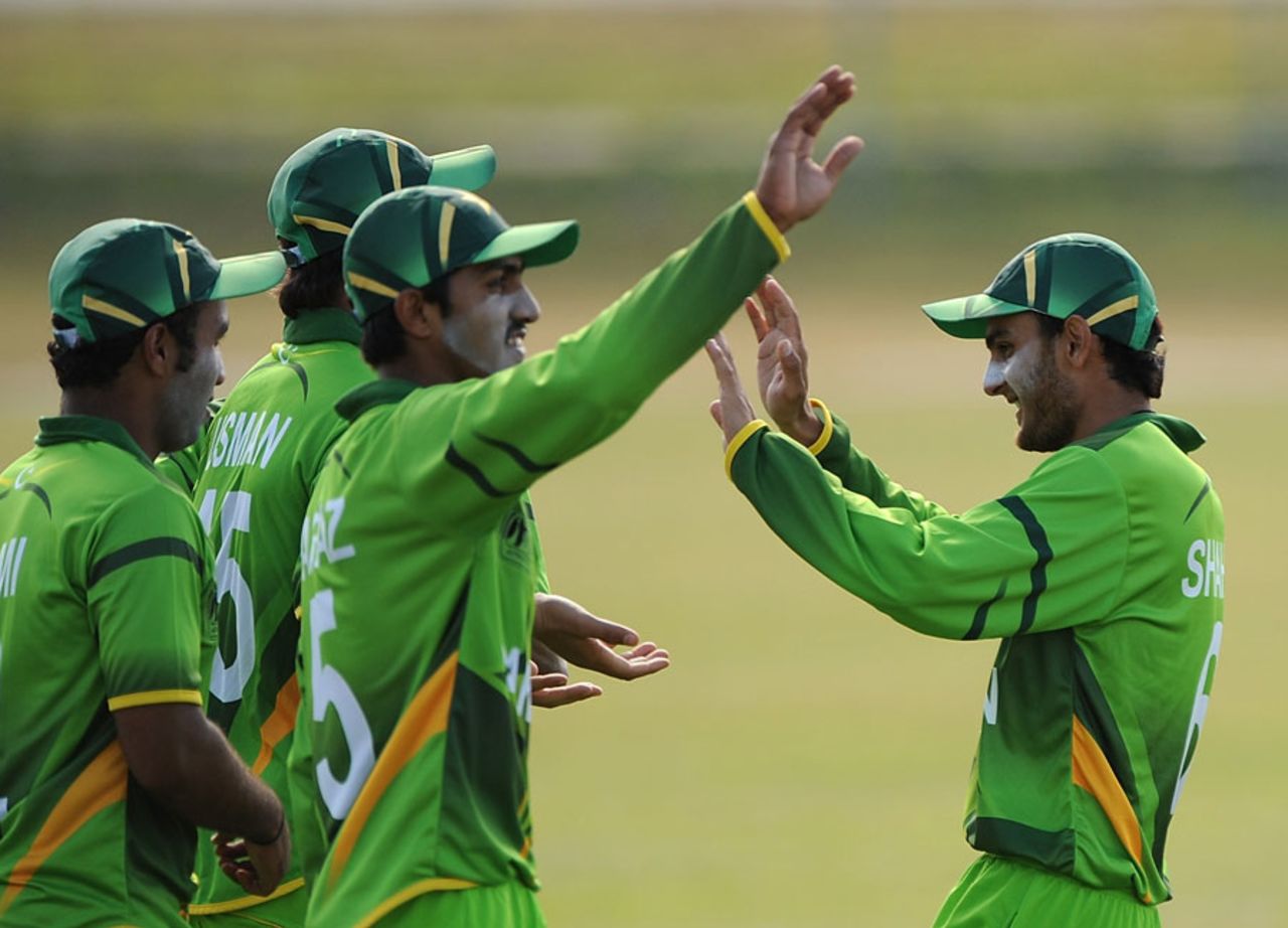 Pakistan restricted West Indies to 182, Pakistan v West Indies, ICC Under-19 World Cup 5th place play-off semi-final, Townsville, August 22, 2012