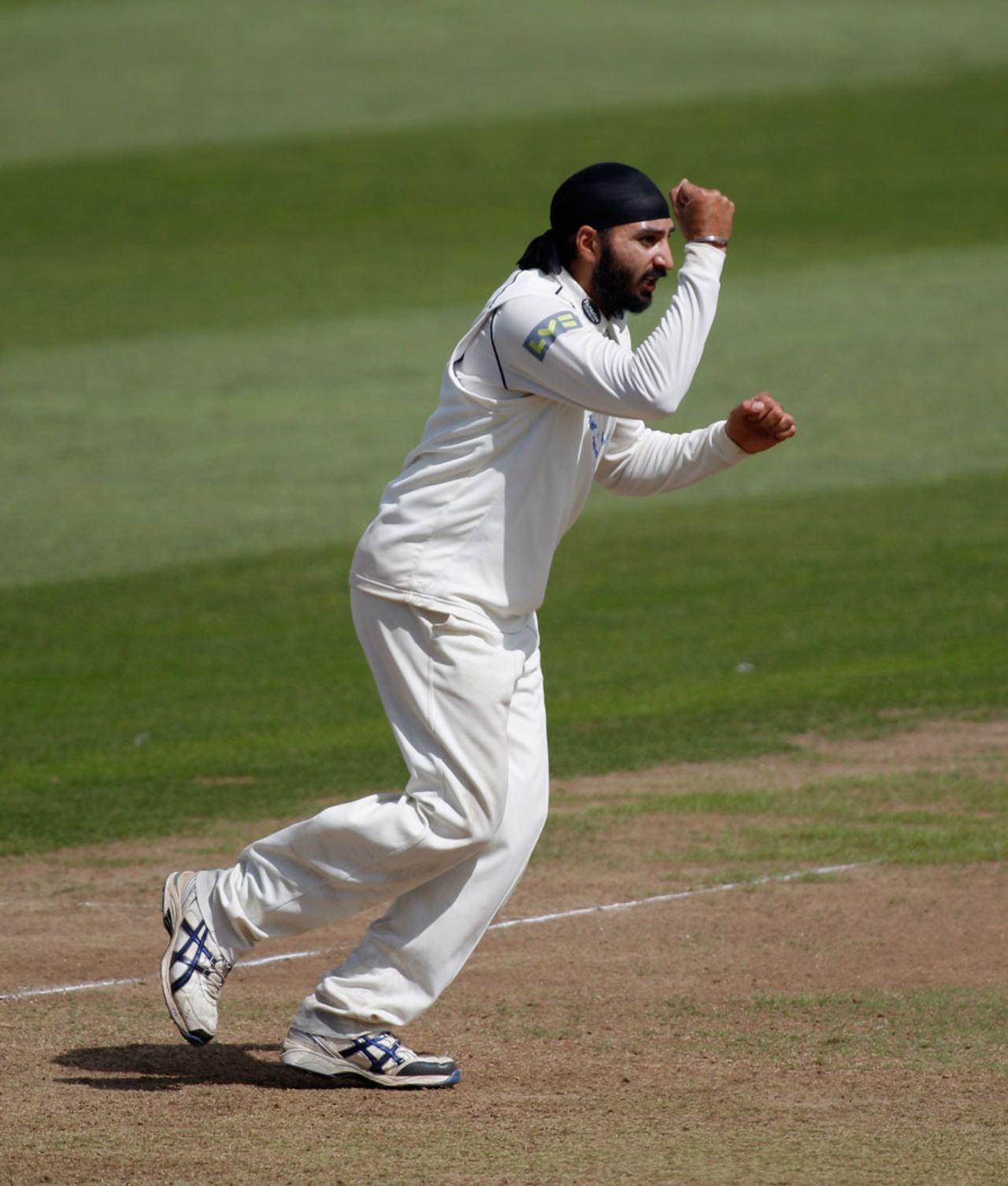 Monty Panesar claimed the first seven-wicket haul of his first-class career, Somerset v Sussex, County Championship, Division One, Taunton, August 22, 2012