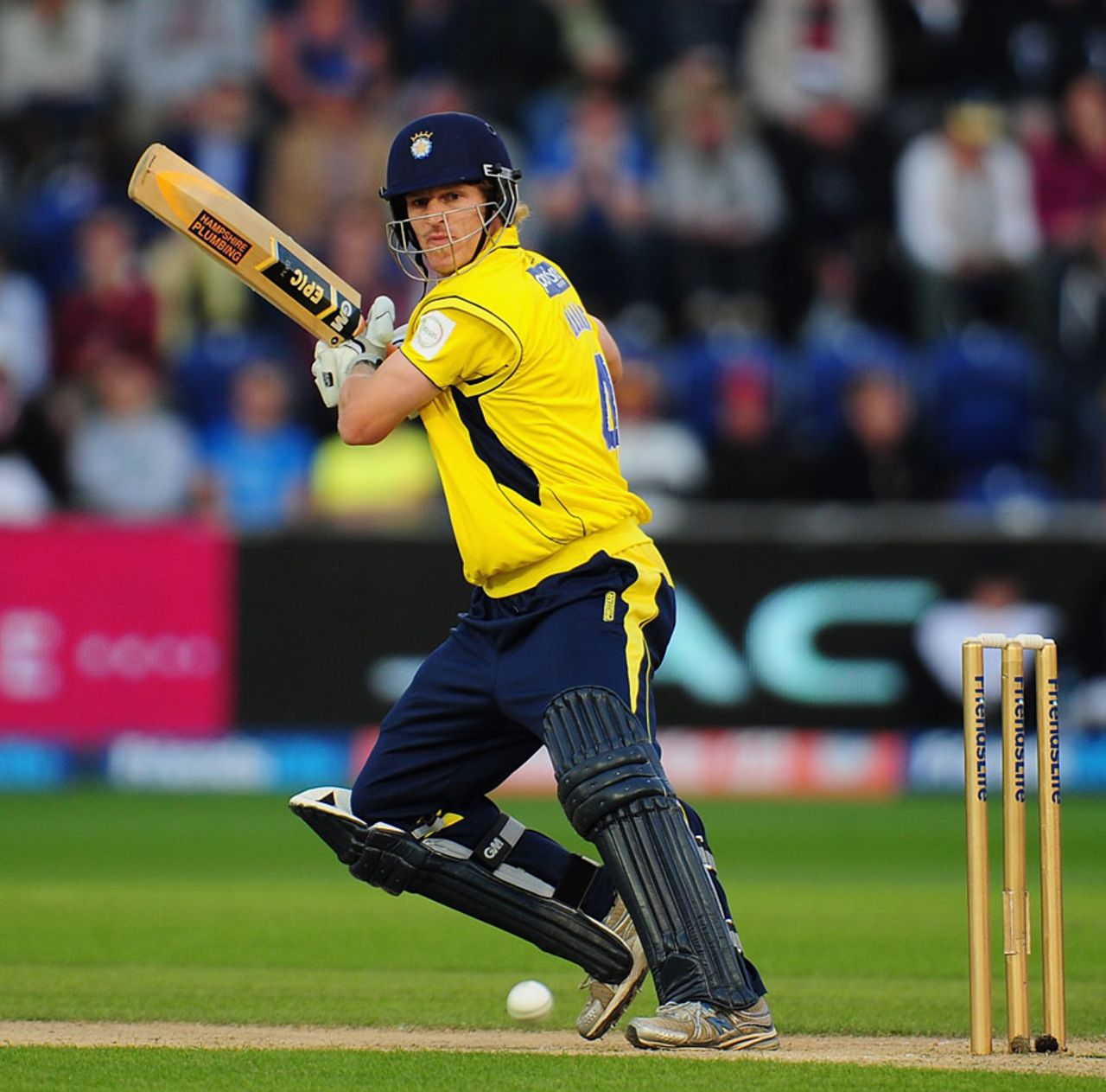 Jimmy Adams gave the Hampshire innings a solid base, Yorkshire v Hampshire, Friends Life t20 final, August 25, 2012