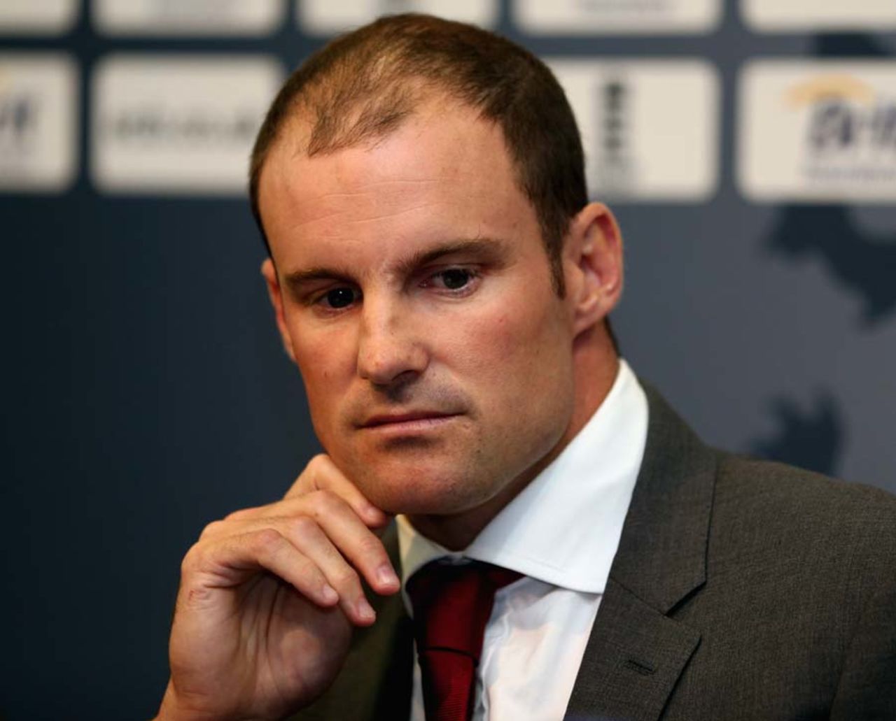 Andrew Strauss announces his retirement in a press conference at Lord's, London, August 29, 2012