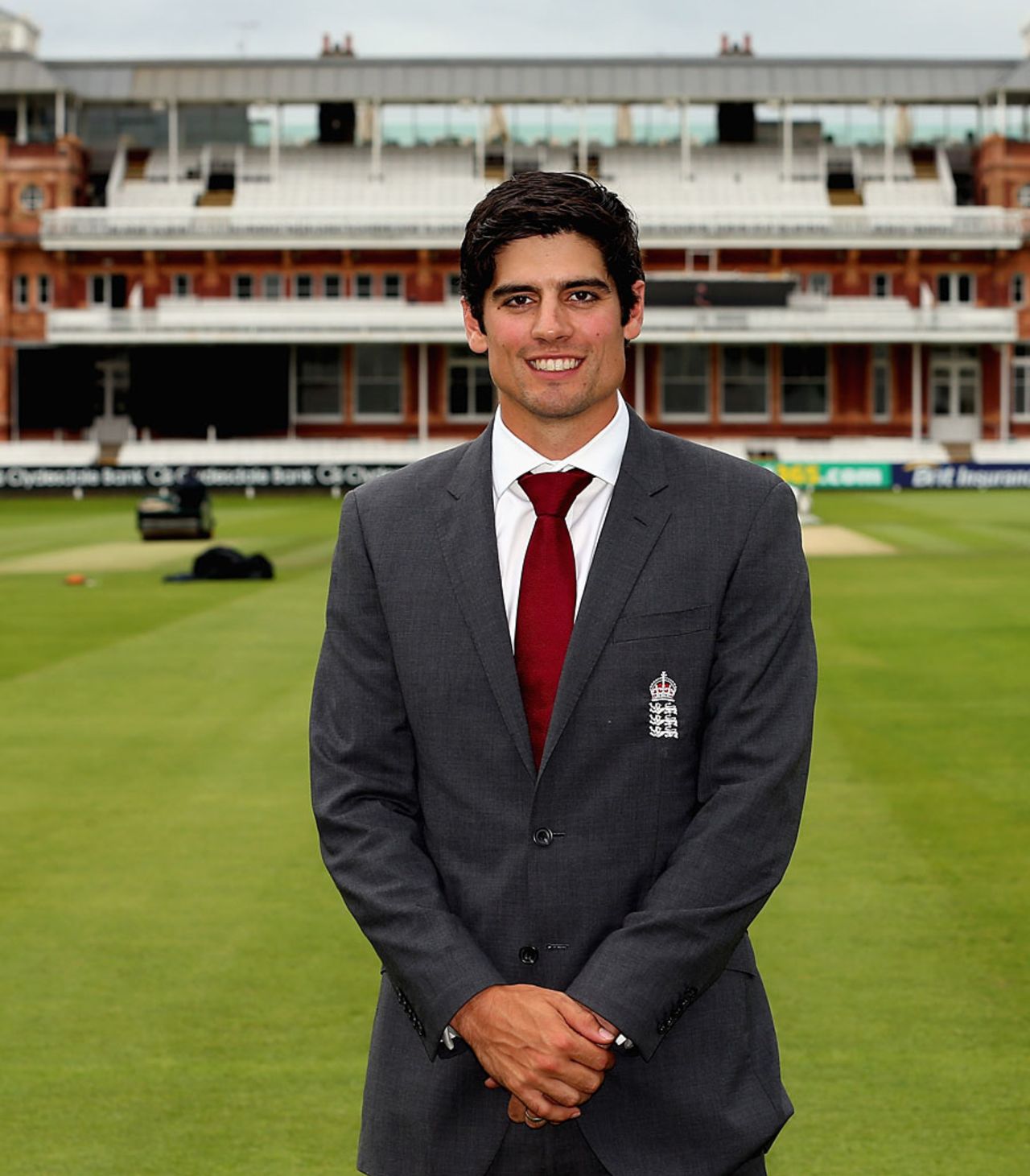 Alastair Cook takes over from Andrew Strauss as Test captain, Lord's, August 29, 2012