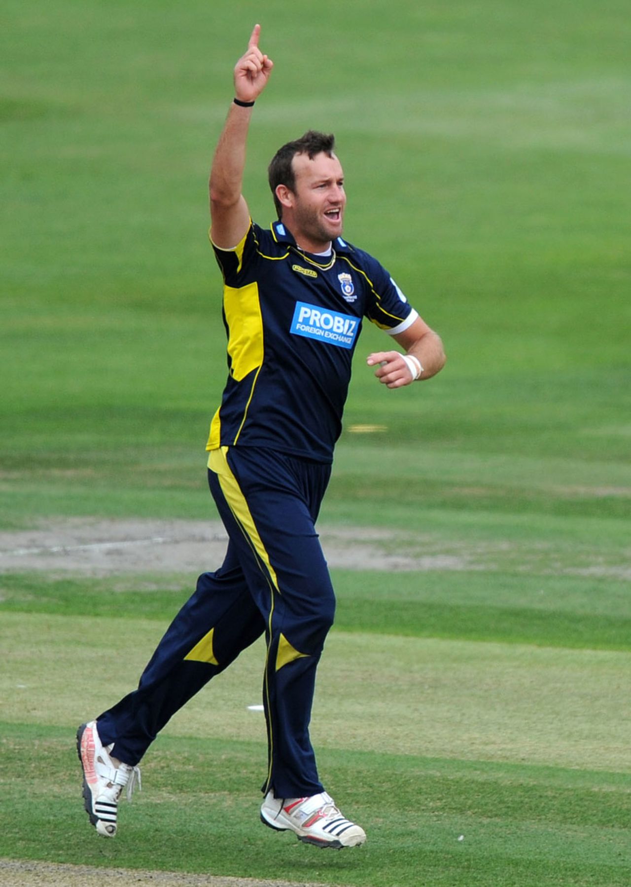 Sean Ervine sparked Hampshire's fightback with three wickets, Sussex v Hampshire, CB40 semi-final, Hove, September 1, 2012