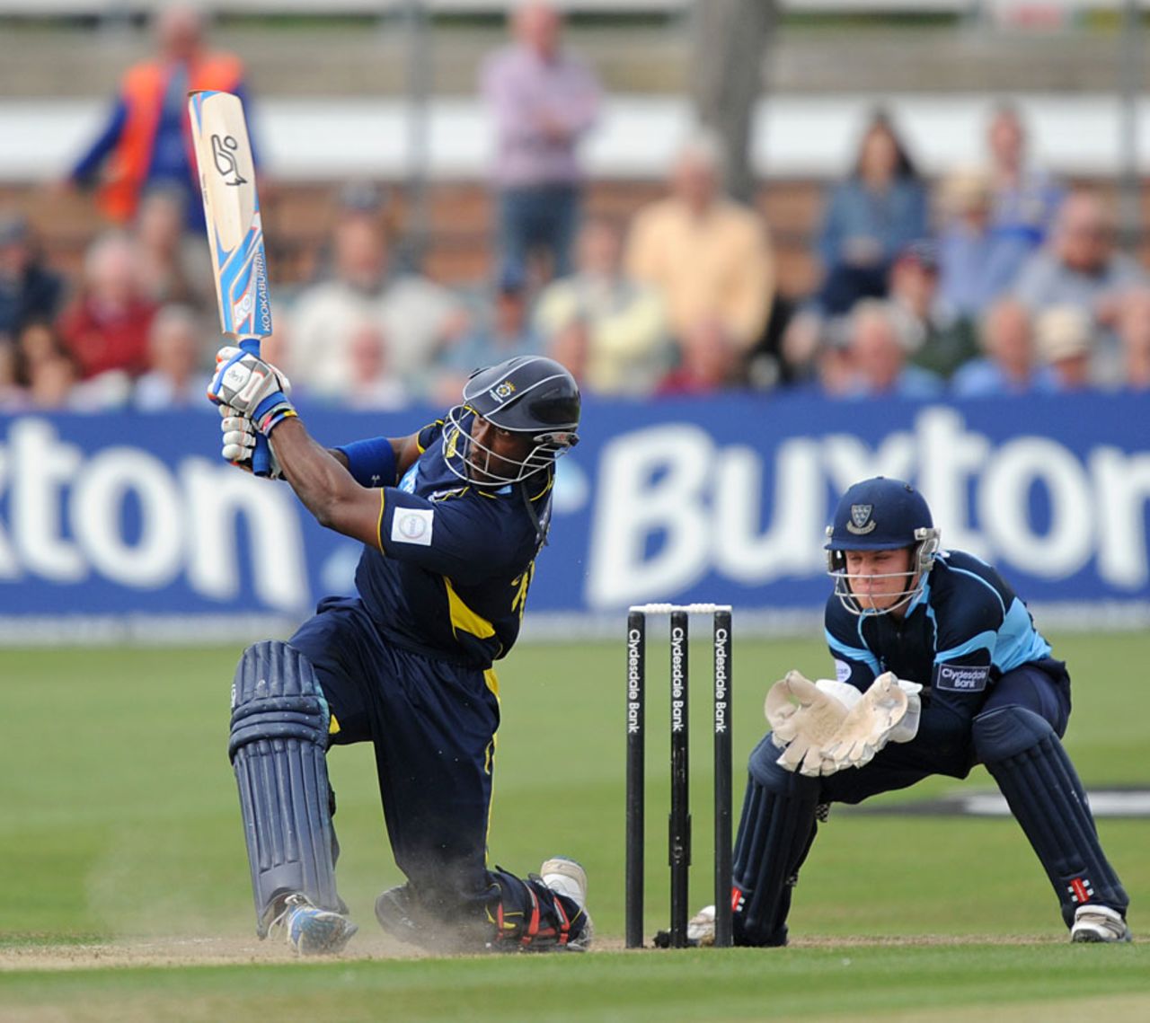 Michael Carberry belted 68 off 36 balls, Sussex v Hampshire, CB40 semi-final, Hove, September 1, 2012