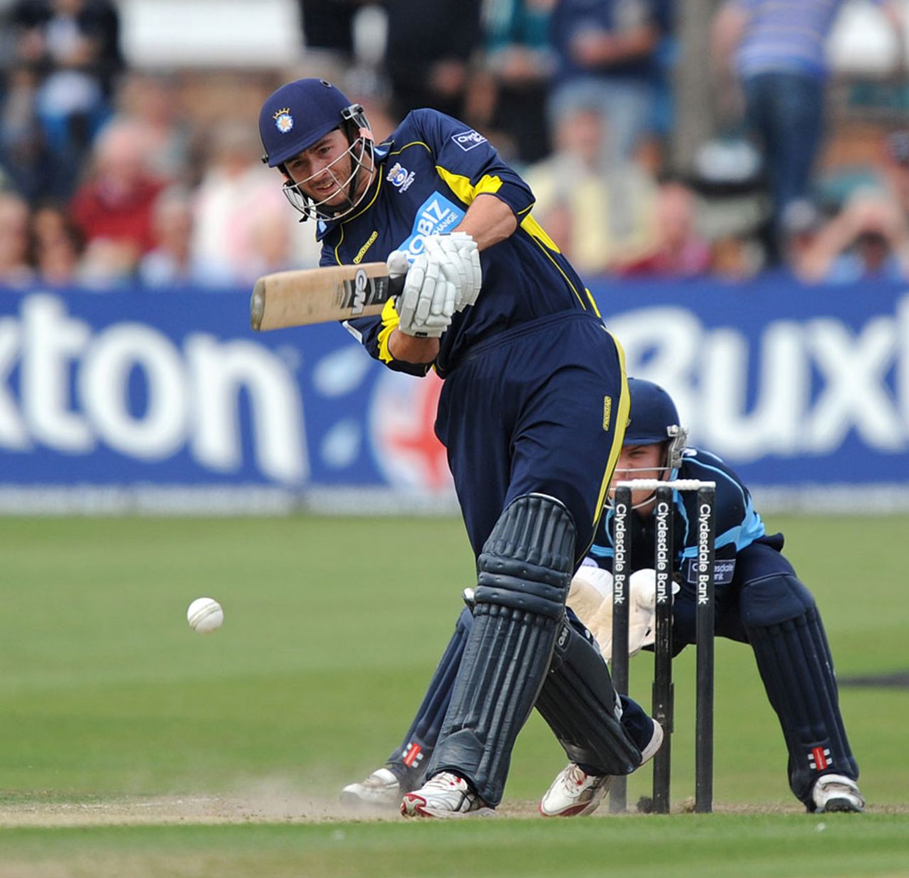 James Vince helped add a rapid 129 for the first wicket, Sussex v Hampshire, CB40 semi-final, Hove, September 1, 2012