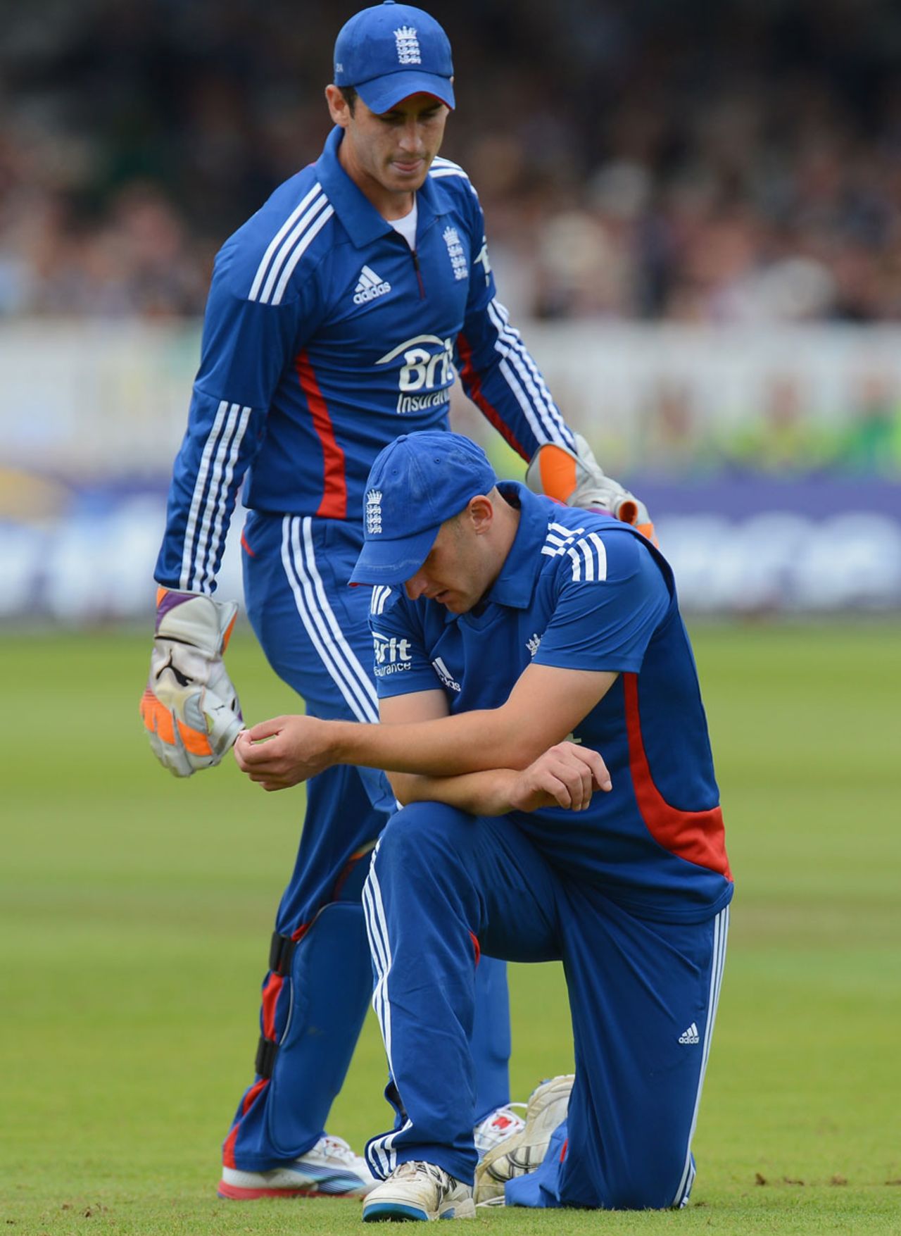 James Tredwell put down two catches at slip, England v South Africa, 4th ODI, Lord's, September 2, 2012