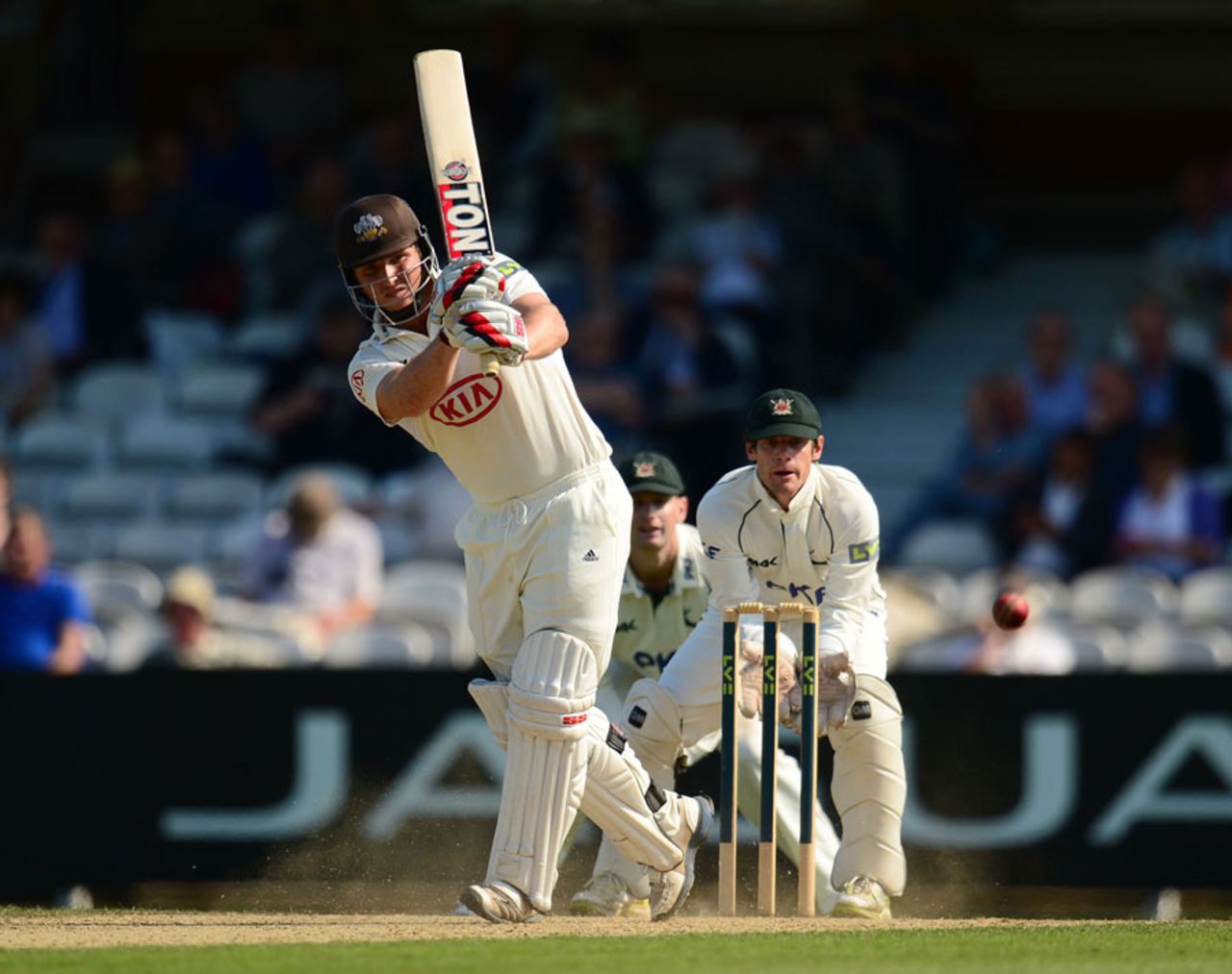 Gary Wilson made a half-century, Surrey v Nottinghamshire, County Championship, Division One, The Oval, September, 4, 2012