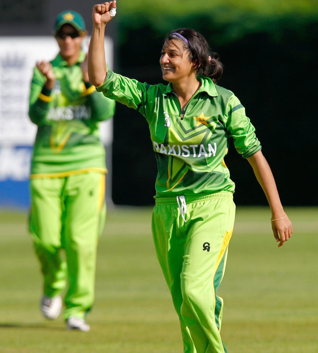Asmavia Iqbal took four wickets, England Women v Pakistan Women, 2nd T20I, Loughborough, September 5, 2012