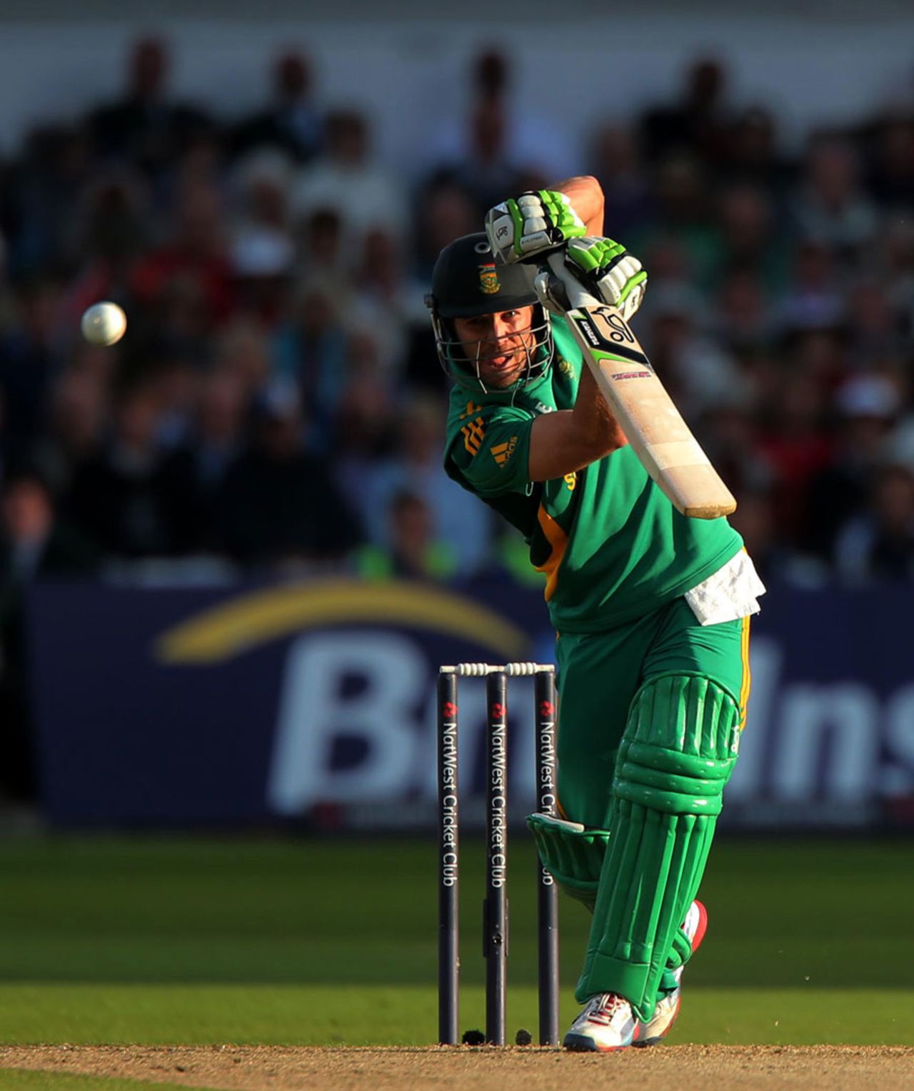 AB de Villiers made his highest score of the tour, England v South Africa, 5th NatWest ODI, Trent Bridge, September, 5, 2012