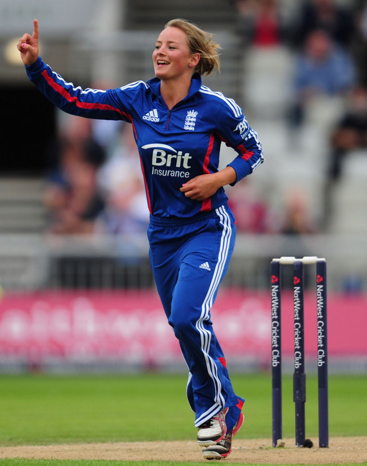 Danielle Wyatt dismissed both West Indies openers, England v West Indies, Women's T20 international, Old Trafford, September 10, 2012