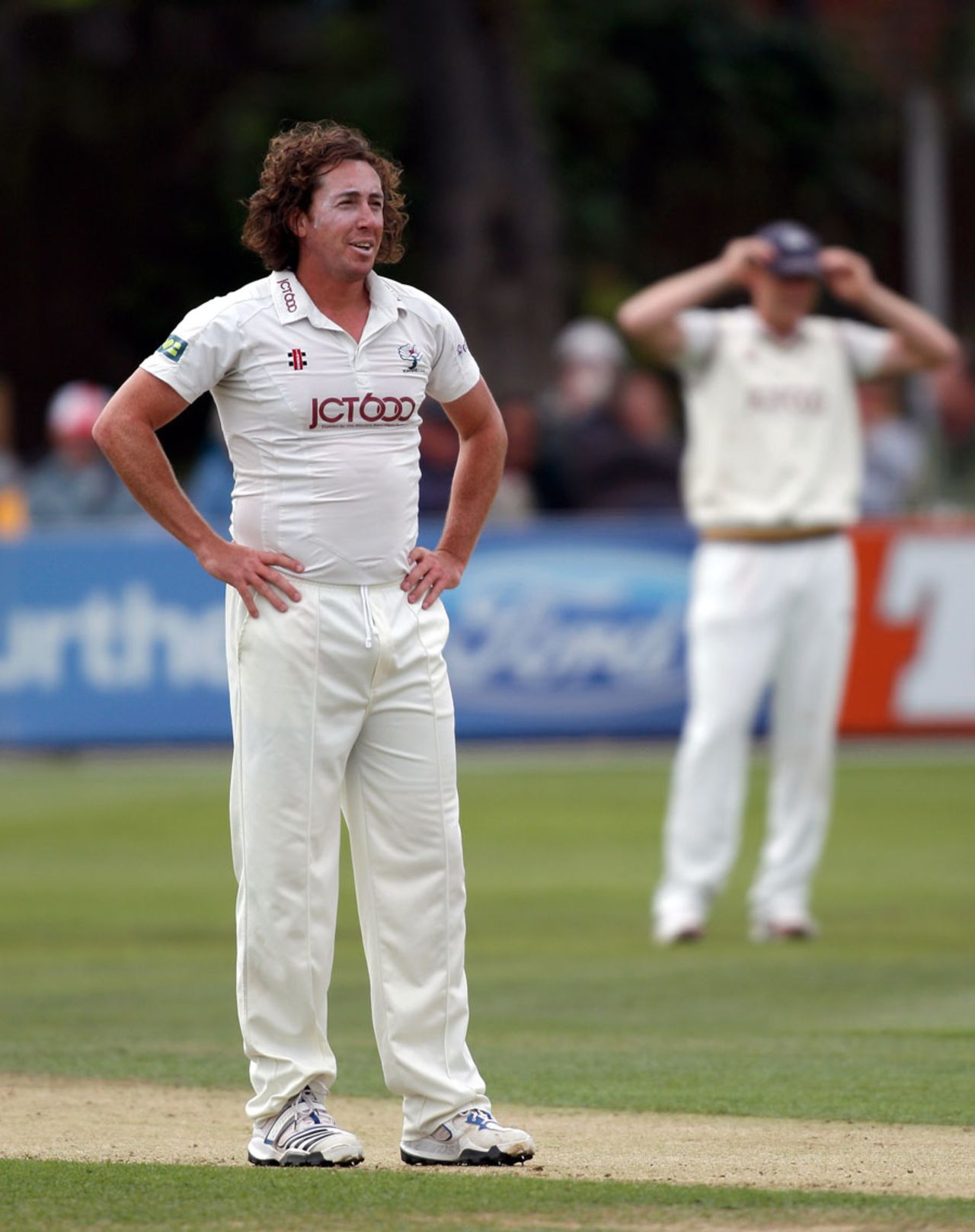 Ryan Sidebottom took the wicket of Adam Wheater, Essex v Yorkshire, Coutny Championship, Division Two, Chelmsford,  2nd day, September 12, 2012