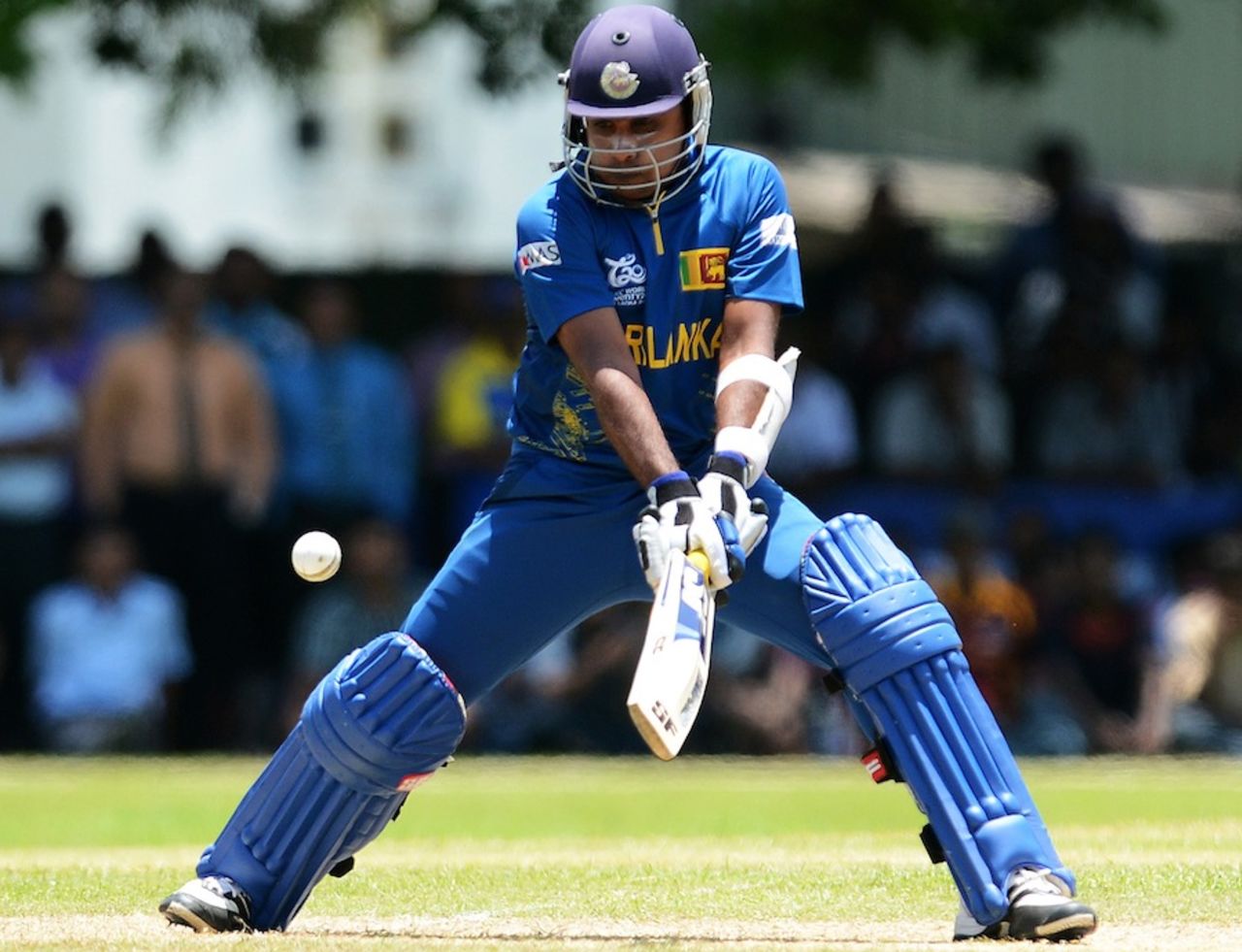 Mahela Jayawardene scored a half-century, Sri Lanka v West Indies, World Twenty20 2012 warm-up, Colombo, September 13, 2012