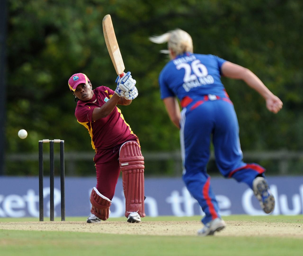 Juliano Nero held her nerve to get West Indies Women across the line, England Women v West Indies Women, 5th T20, Arundel, September, 16, 2012