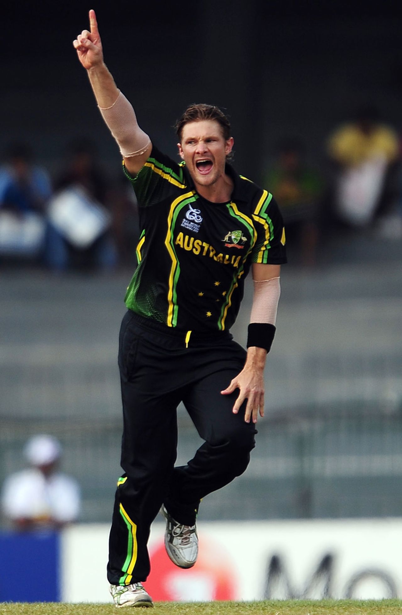 Shane Watson picked up three wickets, Australia v Ireland, World Twenty20 2012, Group B, Colombo, September 19, 2012