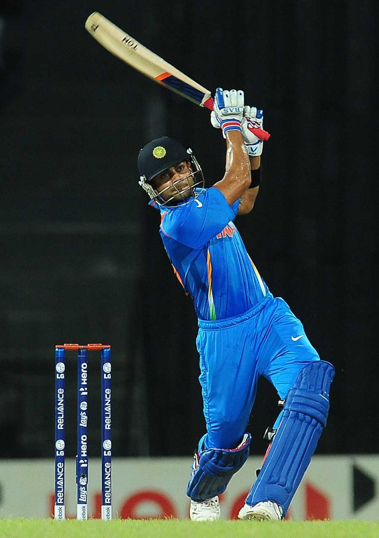 Virat Kohli was among the runs again, Afghanistan v India, World T20, Group A, Colombo, September, 19, 2012