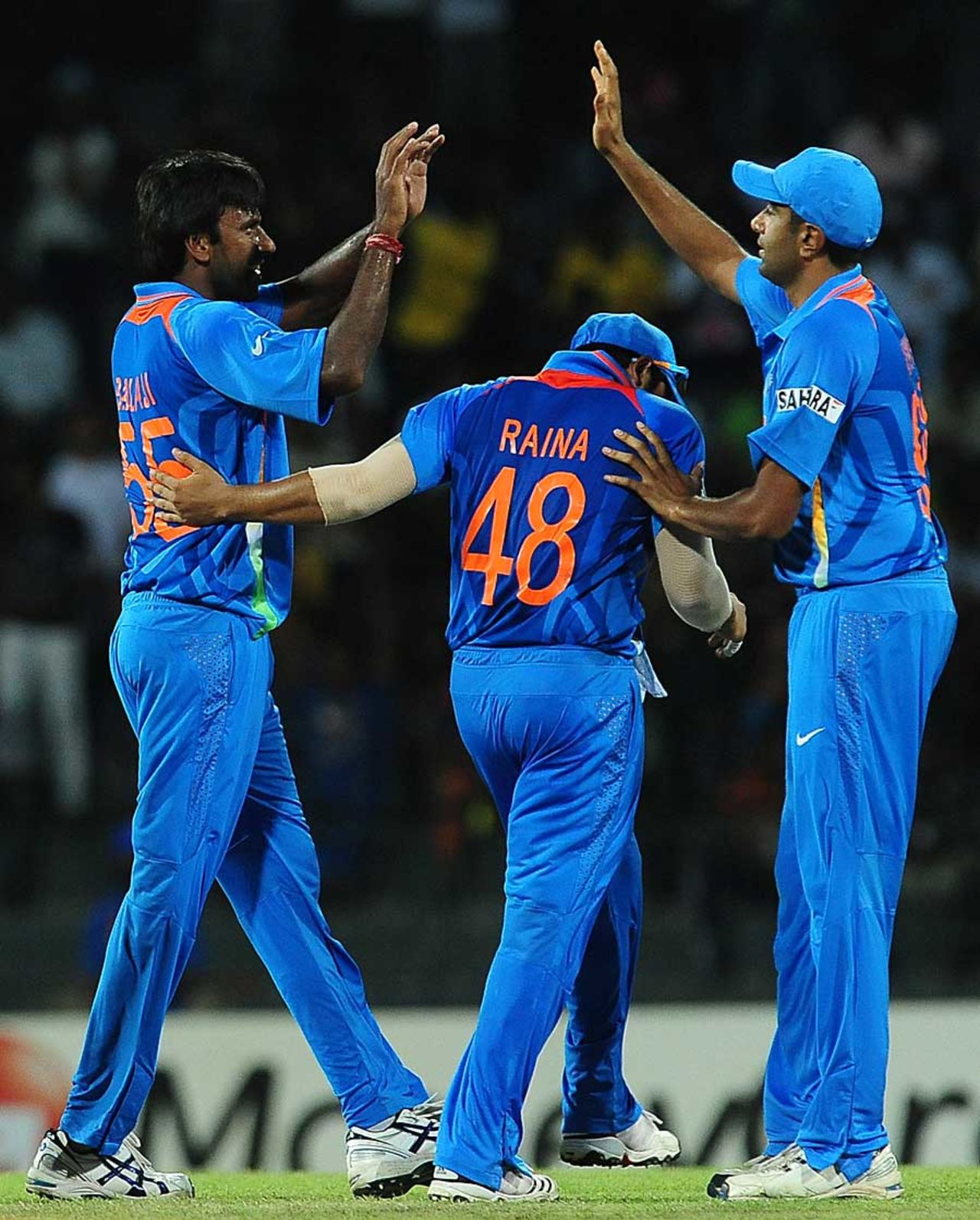 L Balaji dismissed Mohammad Shahzad, Afghanistan v India, World T20, Group A, Colombo, September, 19, 2012