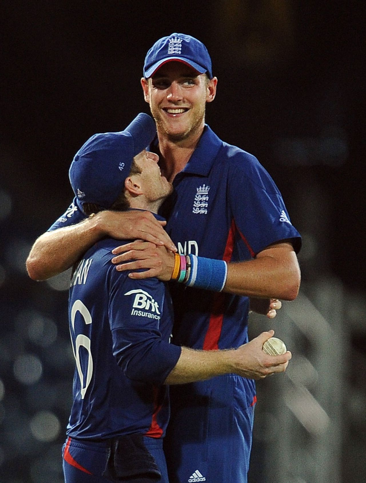 It was an enjoyable evening for Stuart Broad and his team, Afghanistan v England, World Twenty20 2012, Group A, Colombo, September 21, 2012