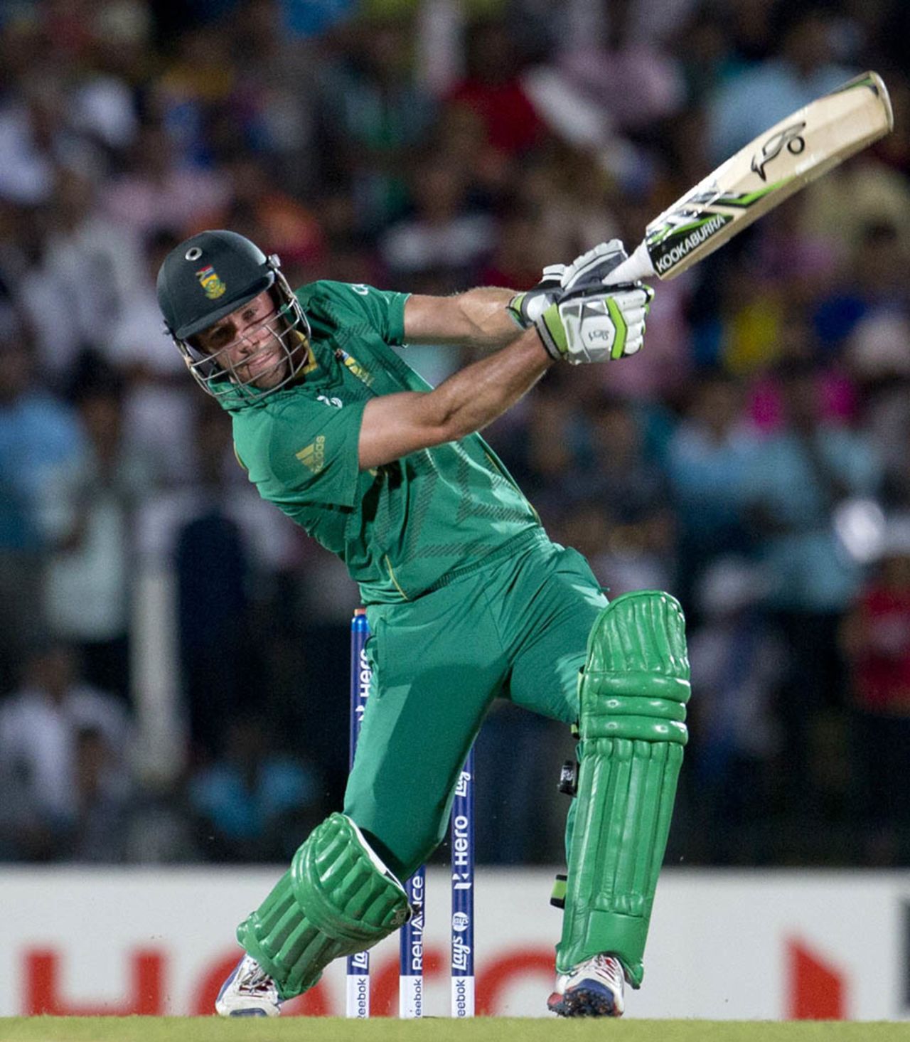 AB de Villiers scored a quick 30, Sri Lanka v South Africa, World Twenty20 2012, Group C, Hambantota, September 22, 2012