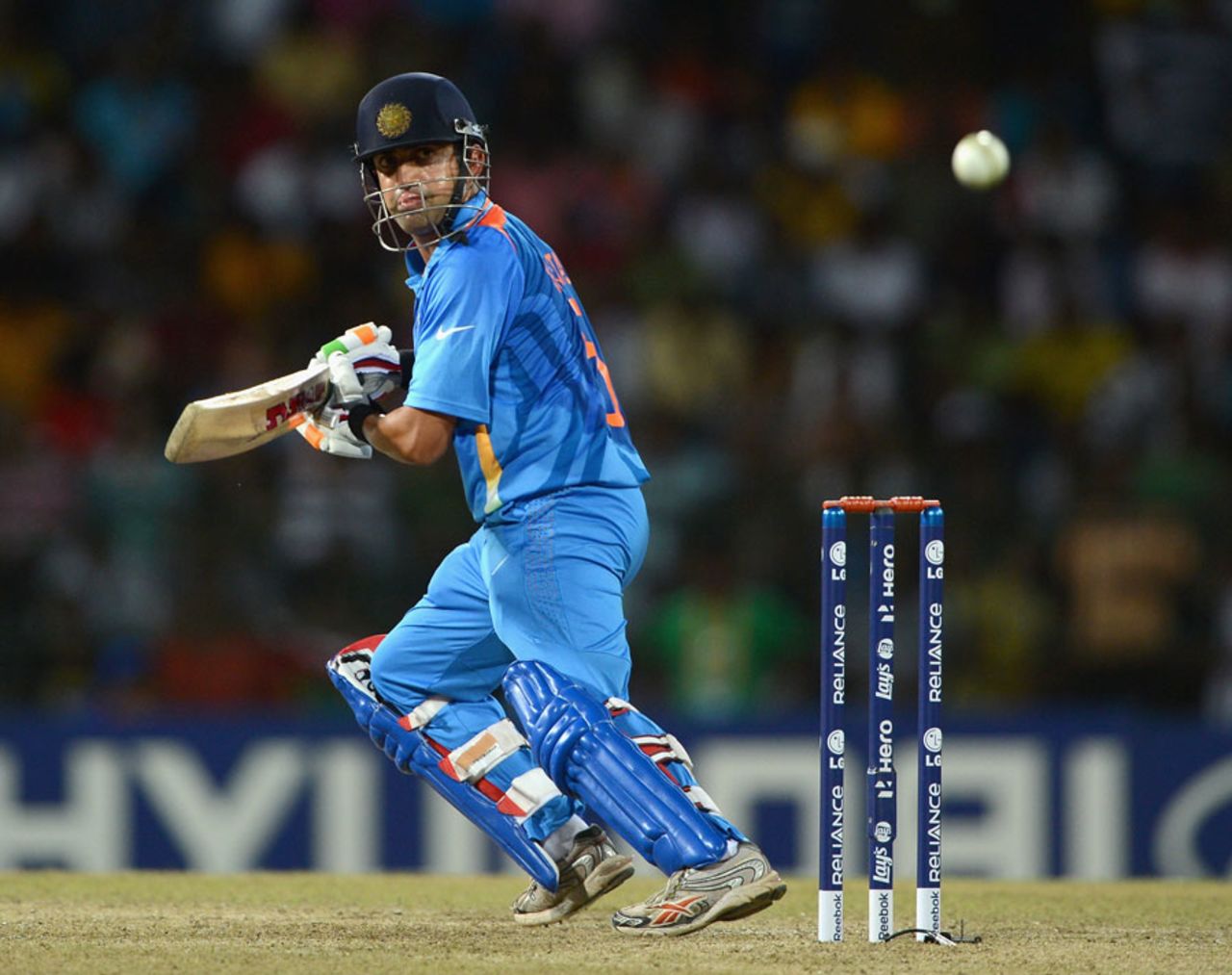 Gautam Gambhir rediscovered some form with the bat, England v India, World Twenty20, Group A, Colombo